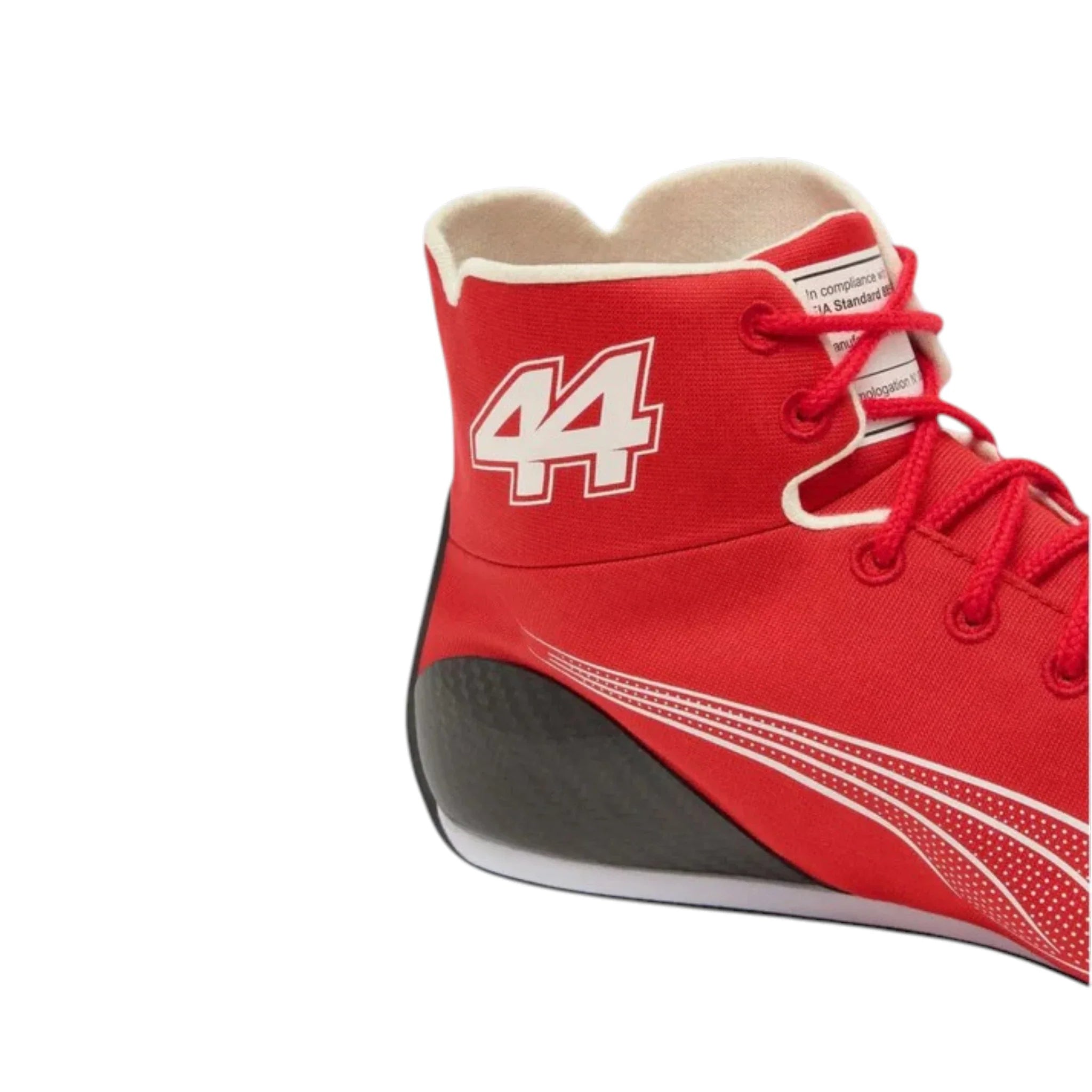 Lewis Hamilton 2026 Ferrari F1 Racing Shoes detail view 2 - Grand Flex Racewear