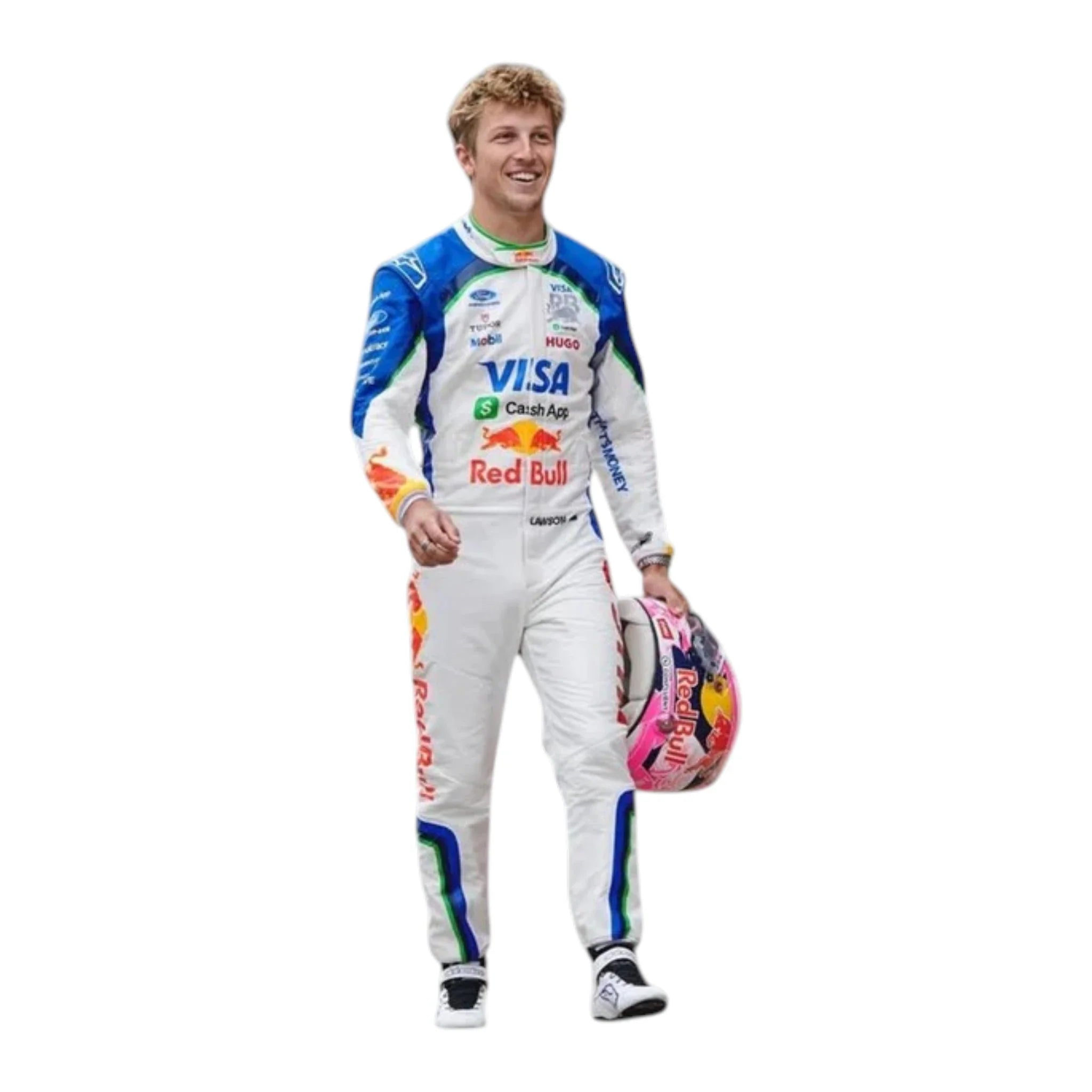 Liam Lawson 2026 Racing Bulls F1 Race Suit detail view 2 - Grand Flex Racewear