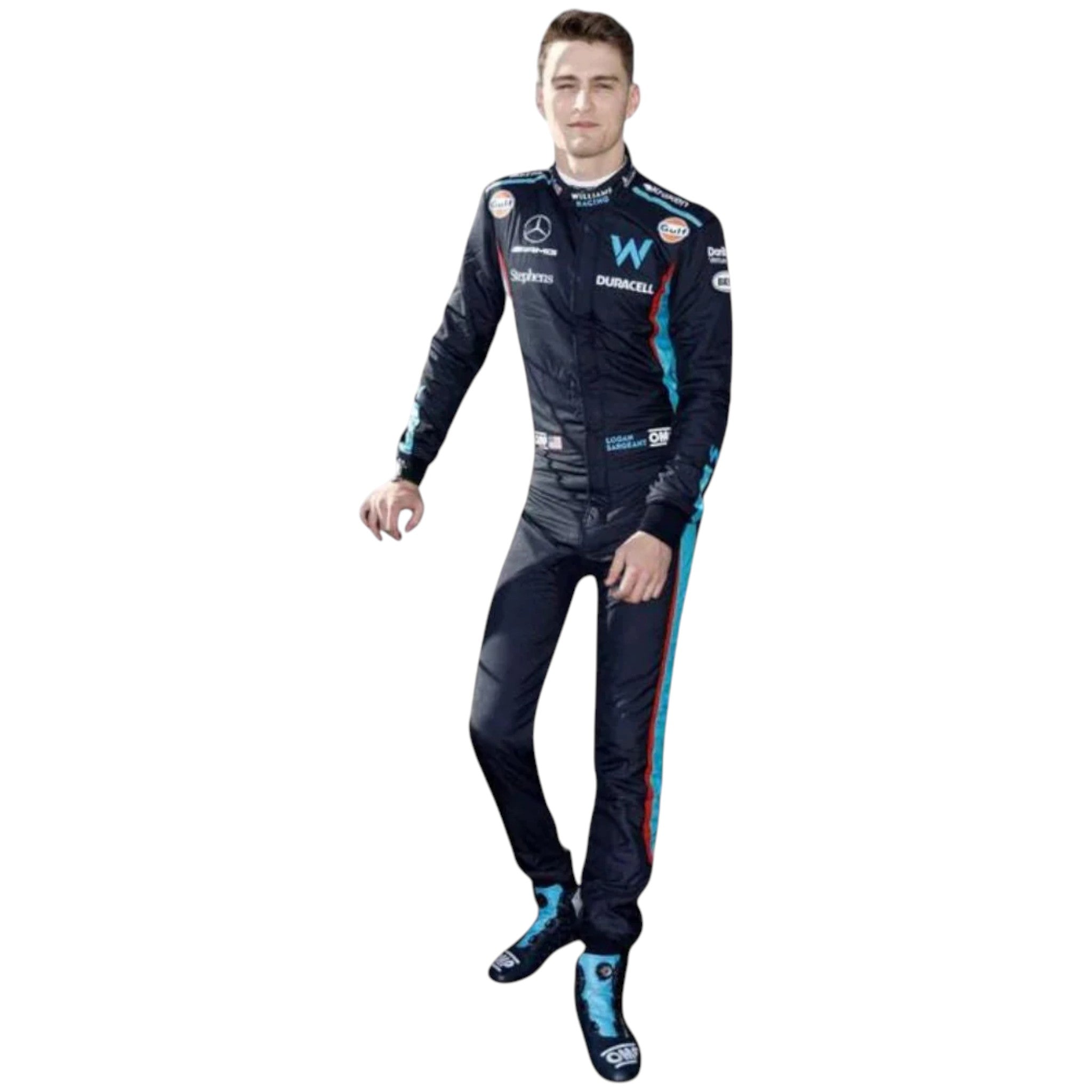 Logan Sargeant 2023 Williams F1 Race Suit detail view 4 - Grand Flex Racewear