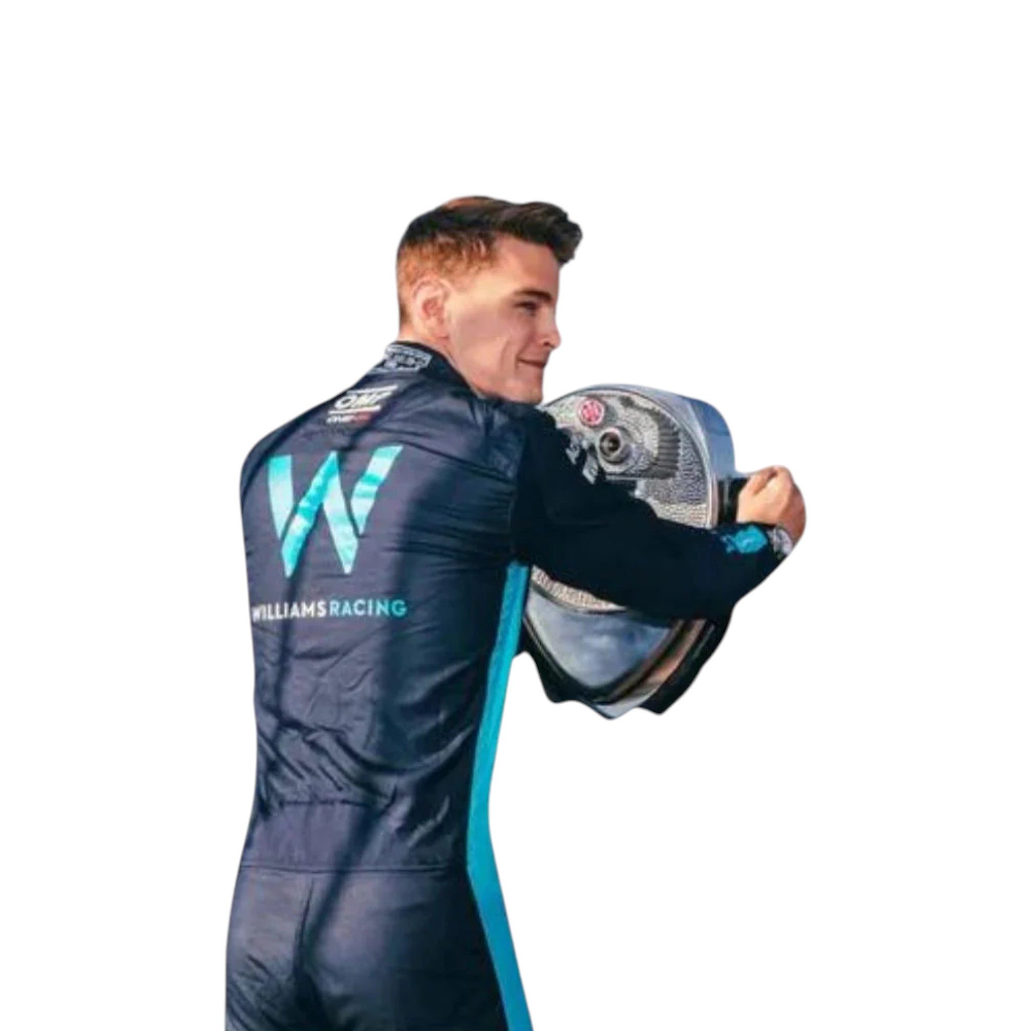 Logan Sargeant 2023 Williams F1 Race Suit detail view 5 - Grand Flex Racewear