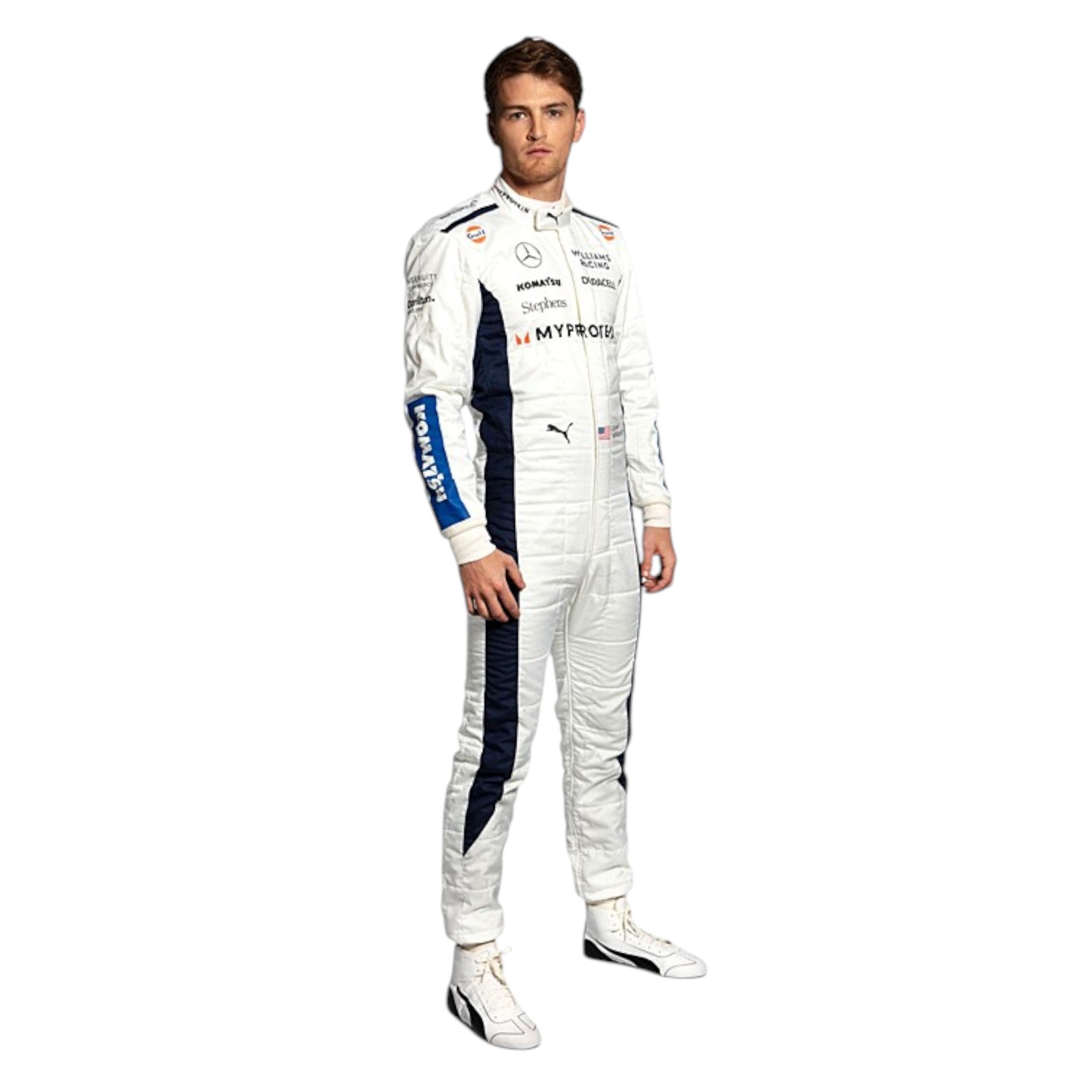 Logan Sargeant 2024 Williams F1 Race Suit detail view 4 - Grand Flex Racewear