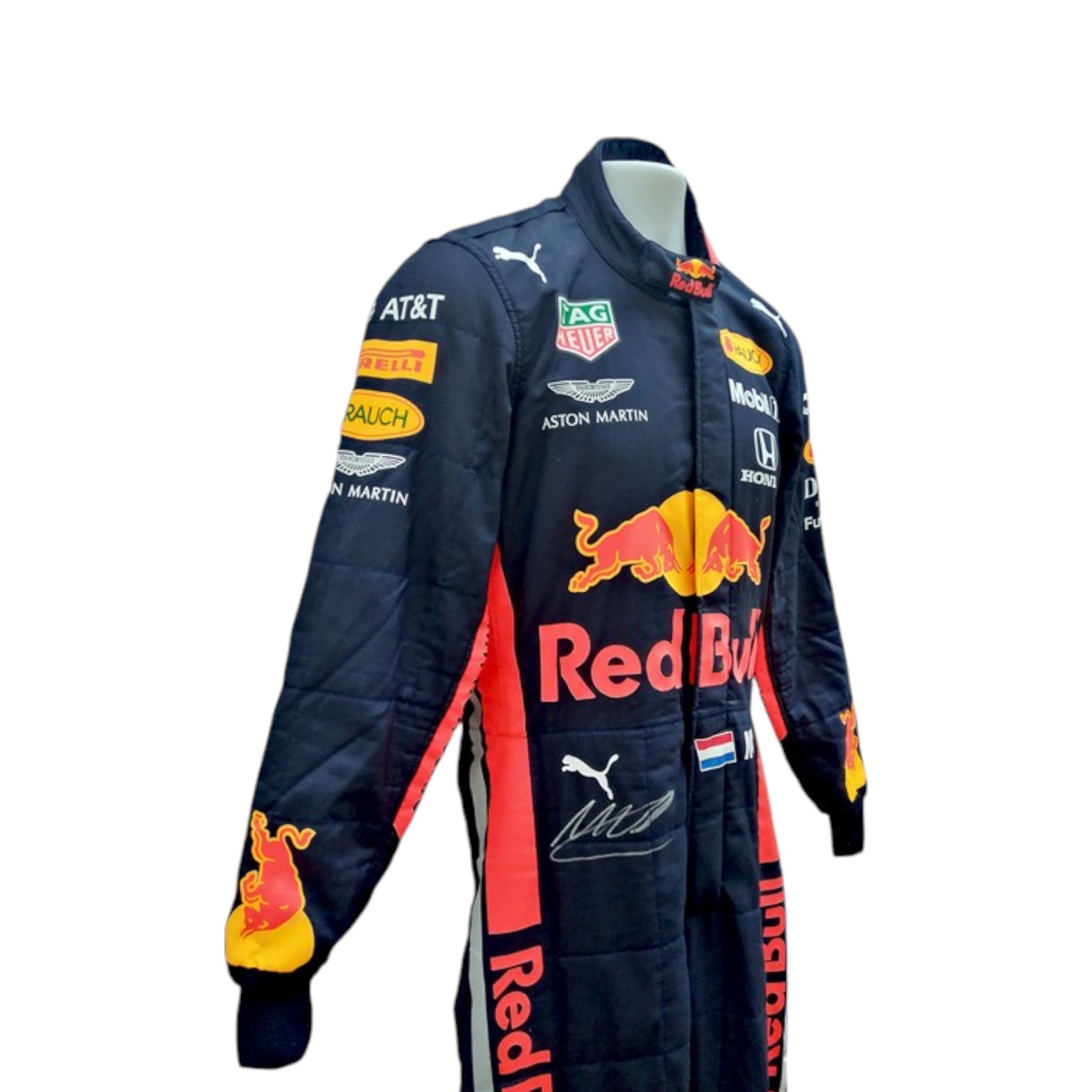 Max Verstappen 2019 Red Bull F1 Race Suit detail view 2 - Grand Flex Racewear