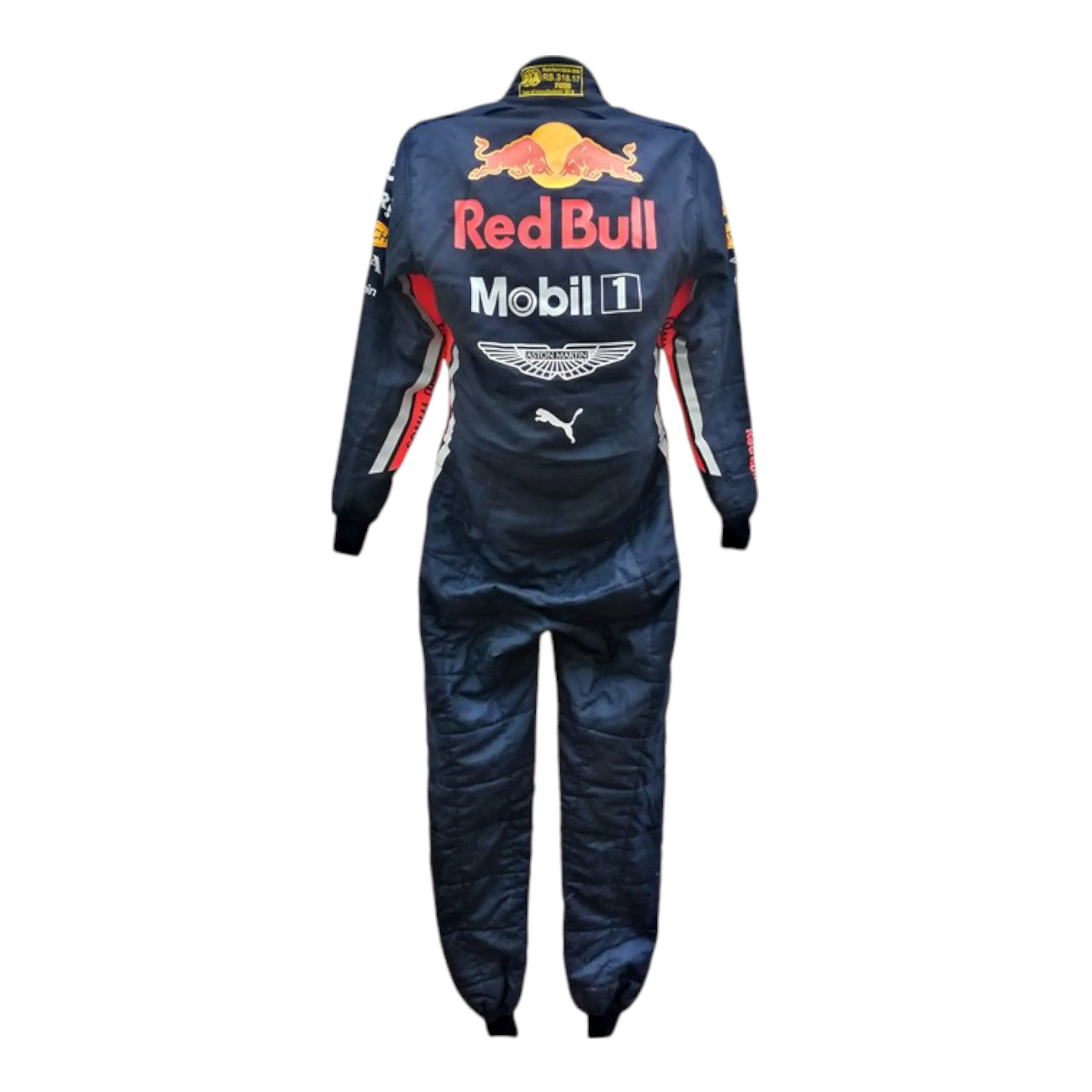 Max Verstappen 2019 Red Bull F1 Race Suit detail view 3 - Grand Flex Racewear