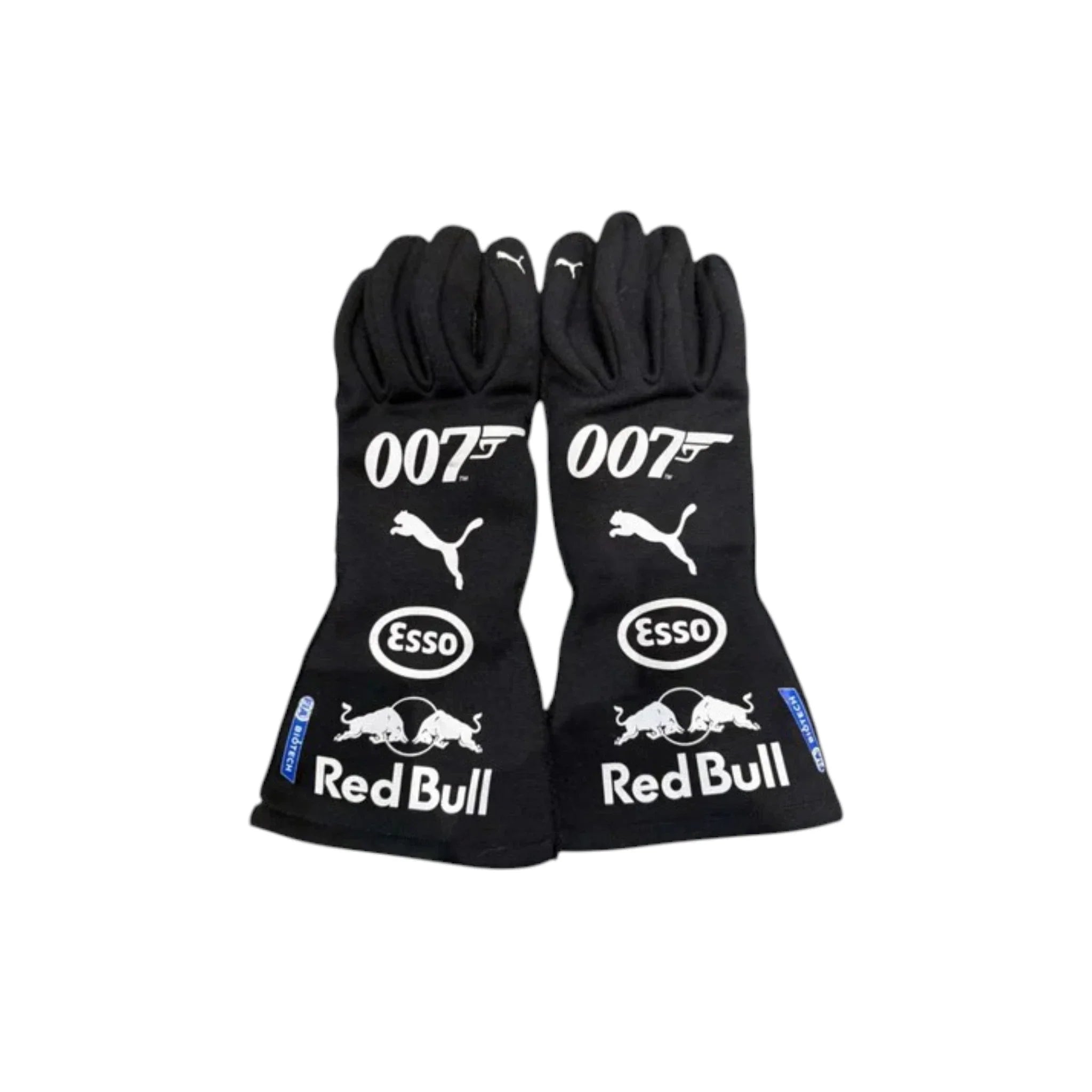 Max Verstappen 2019 Red Bull F1 Racing Gloves product view - Grand Flex Racewear