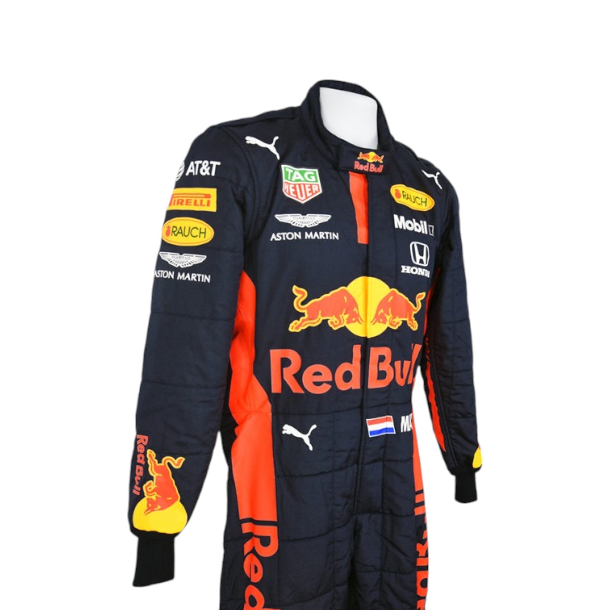 Max Verstappen 2020 Red Bull F1 Race Suit detail view 2 - Grand Flex Racewear