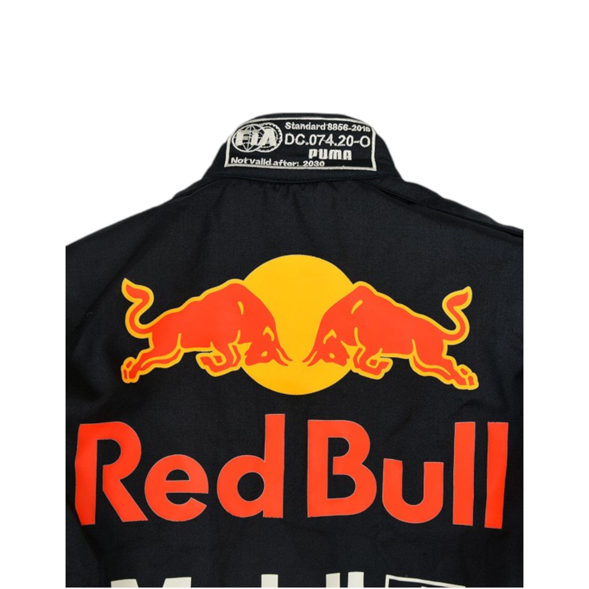 Max Verstappen 2020 Red Bull F1 Race Suit detail view 3 - Grand Flex Racewear