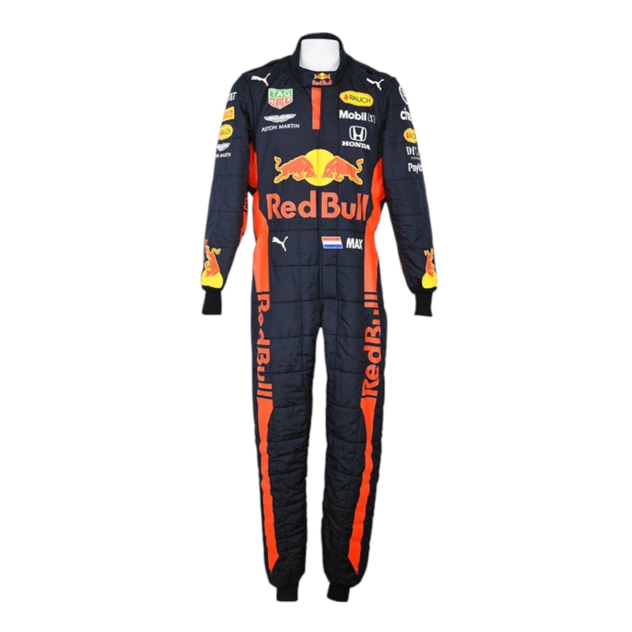 Max Verstappen 2020 Red Bull F1 Race Suit detail view 4 - Grand Flex Racewear