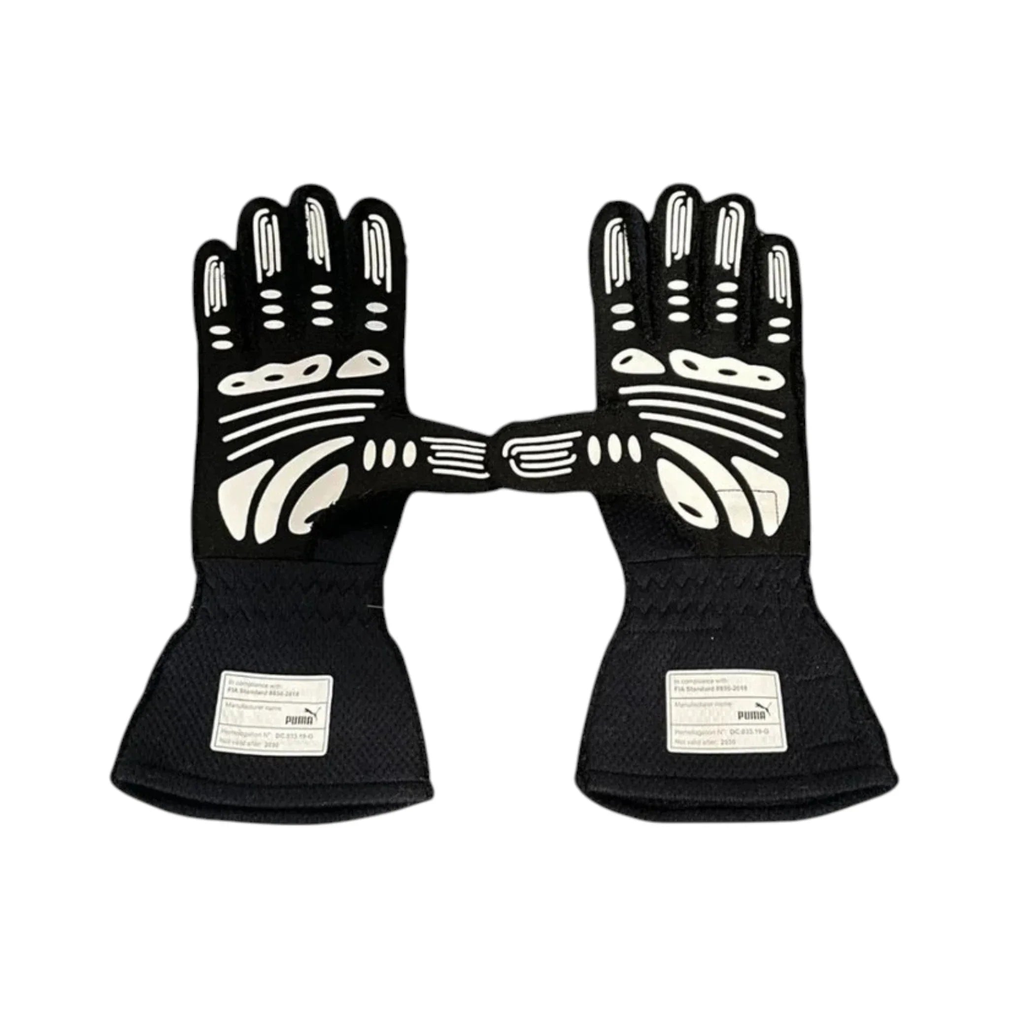 Max Verstappen 2020 Red Bull F1 Racing Gloves detail view 2 - Grand Flex Racewear