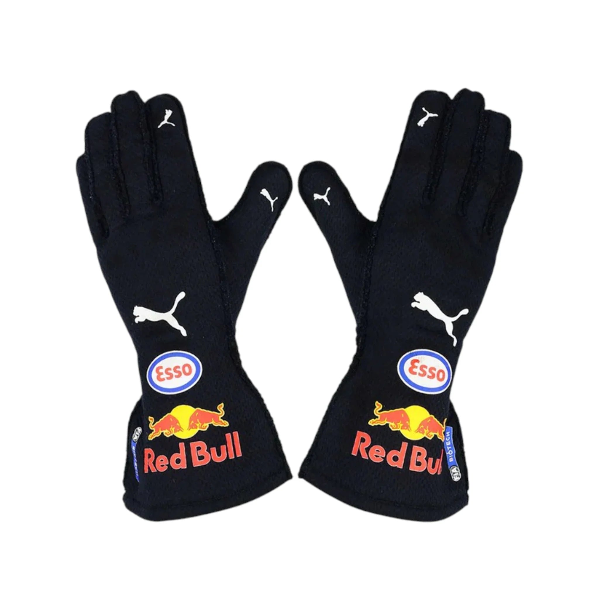 Max Verstappen 2021 Red Bull F1 Racing Gloves product view - Grand Flex Racewear