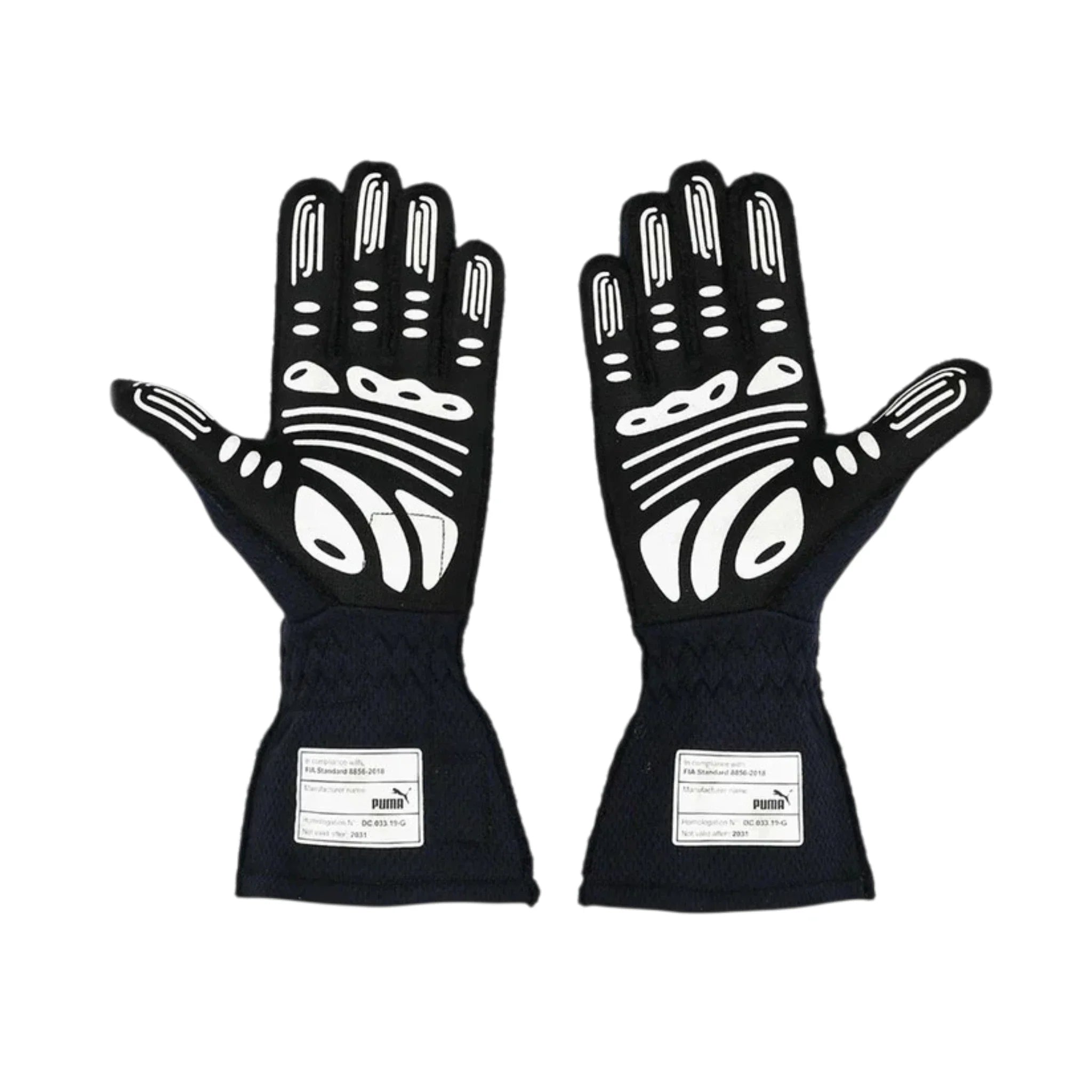 Max Verstappen 2021 Red Bull F1 Racing Gloves detail view 2 - Grand Flex Racewear