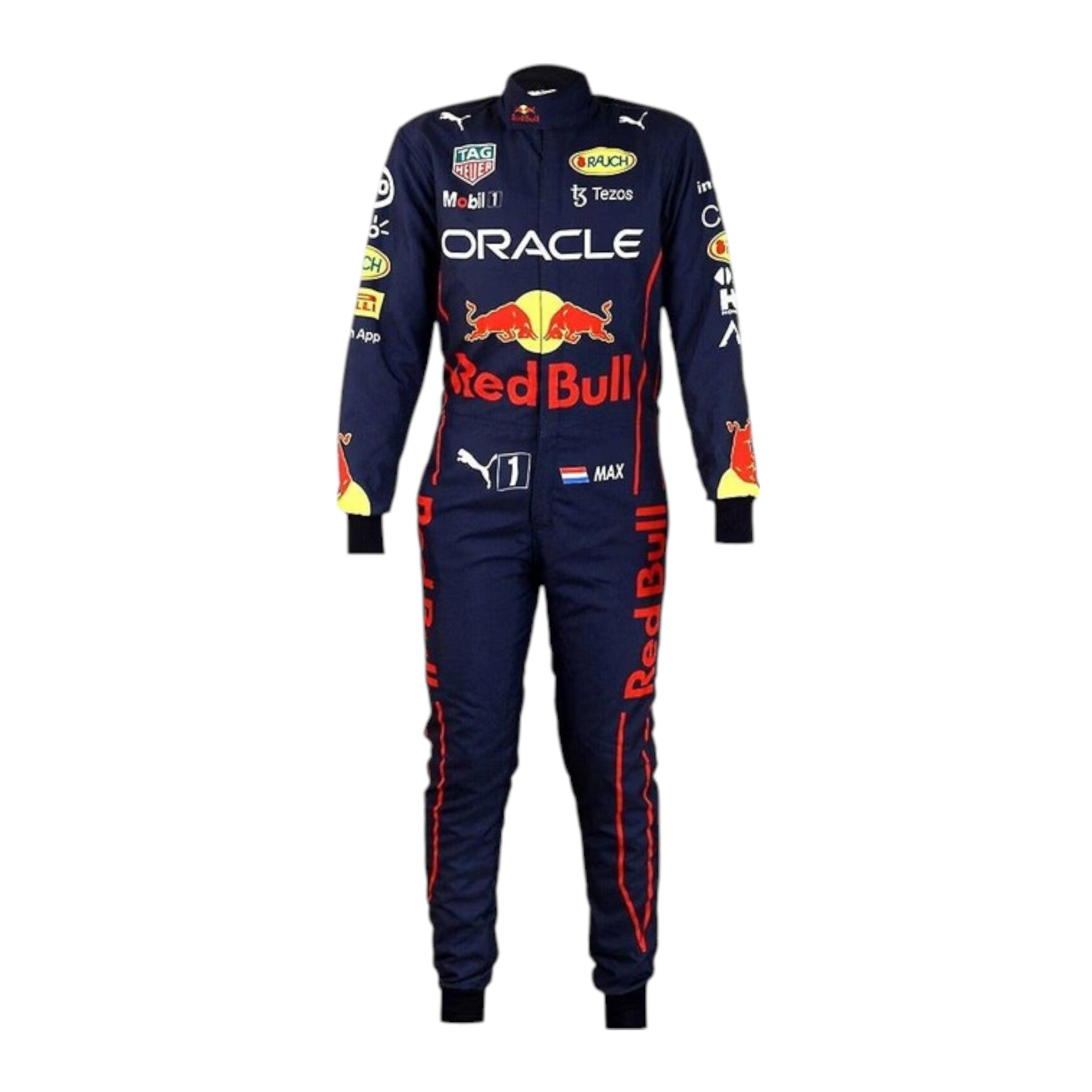 Max Verstappen 2022 Red Bull F1 Race Suit detail view 2 - Grand Flex Racewear