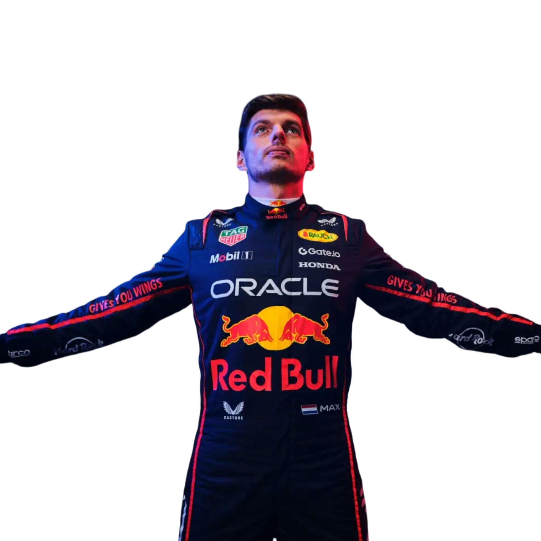 Max Verstappen 2025 Red Bull F1 Race Suit detail view 2 - Grand Flex Racewear