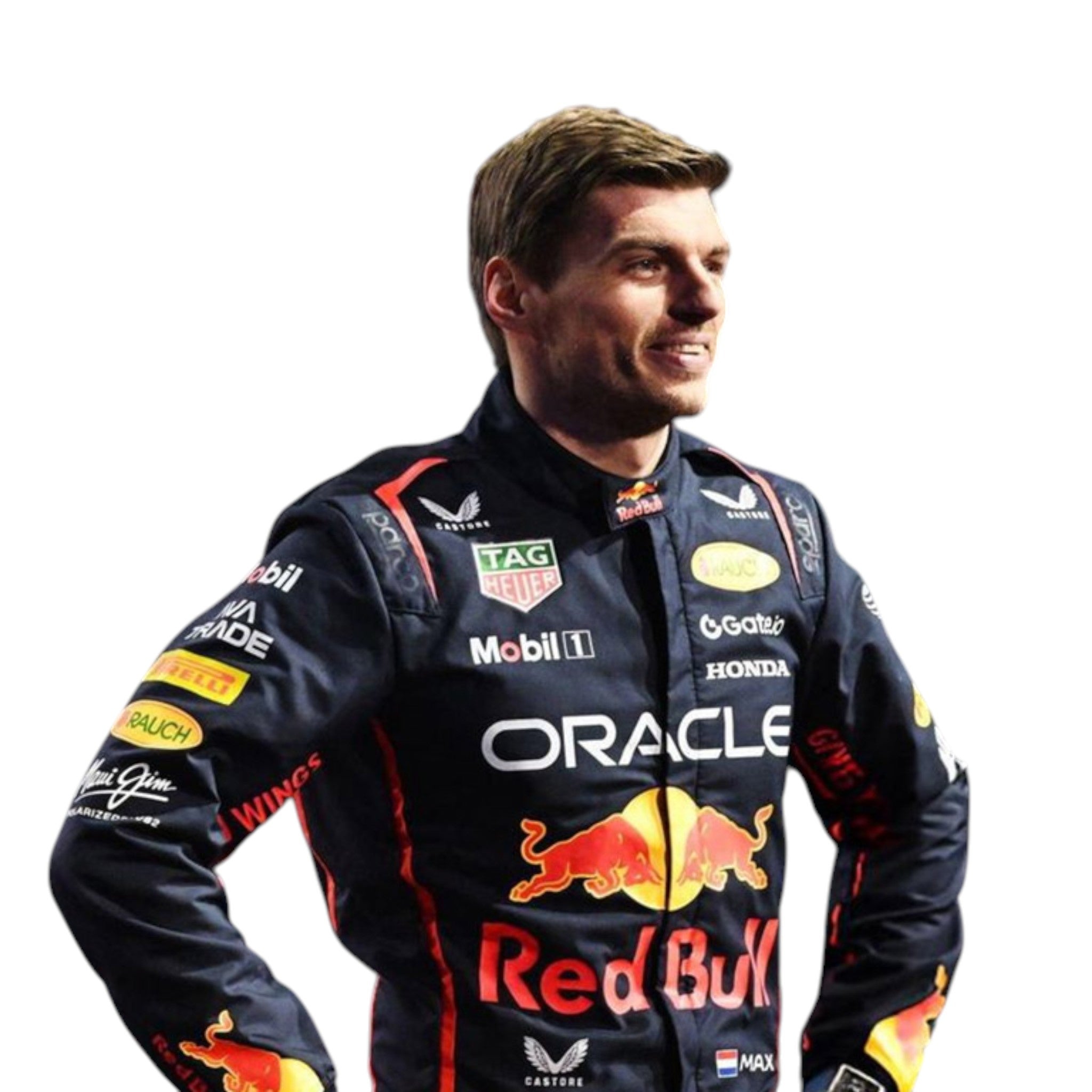 Max Verstappen 2025 Red Bull F1 Race Suit detail view 3 - Grand Flex Racewear