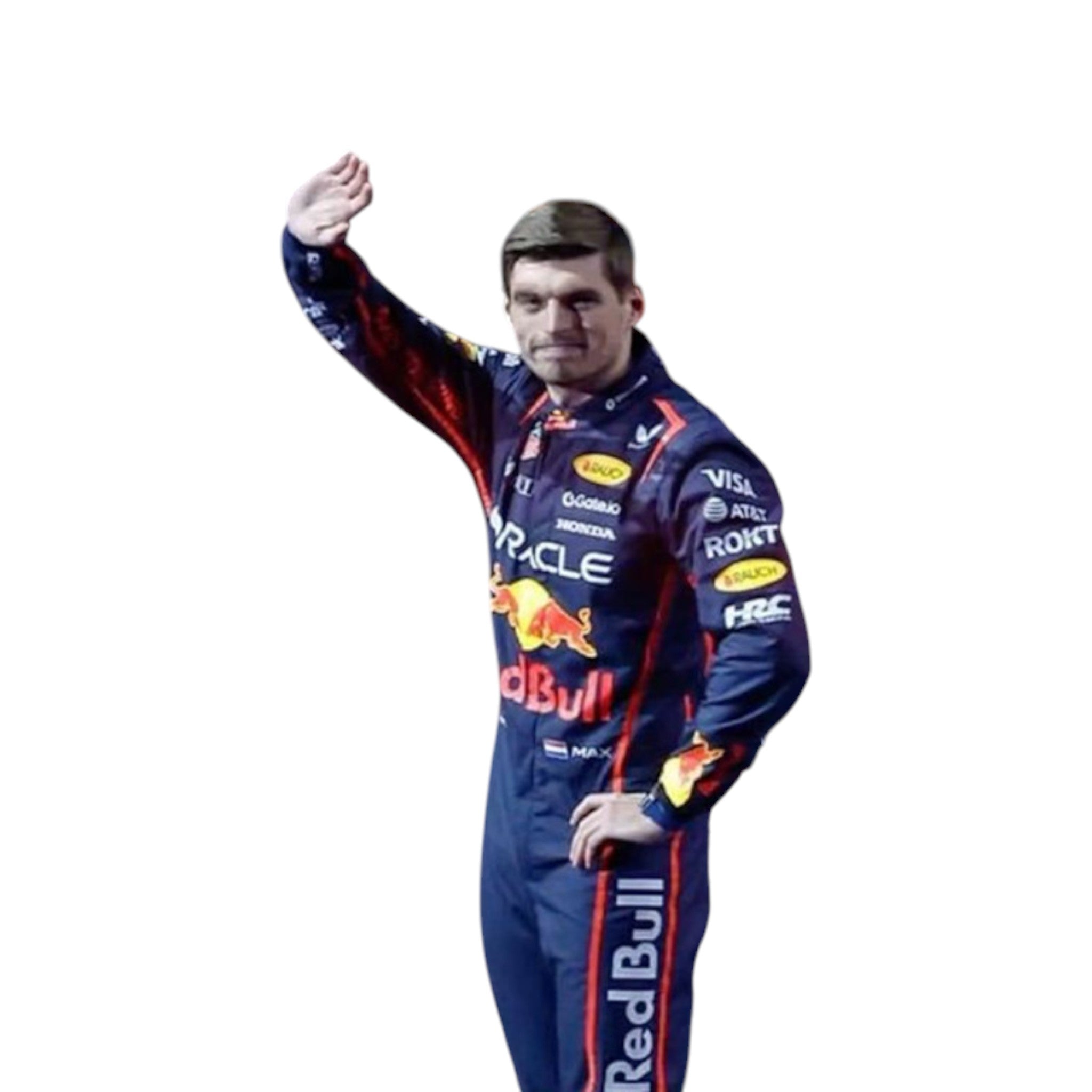 Max Verstappen 2025 Red Bull F1 Race Suit detail view 4 - Grand Flex Racewear