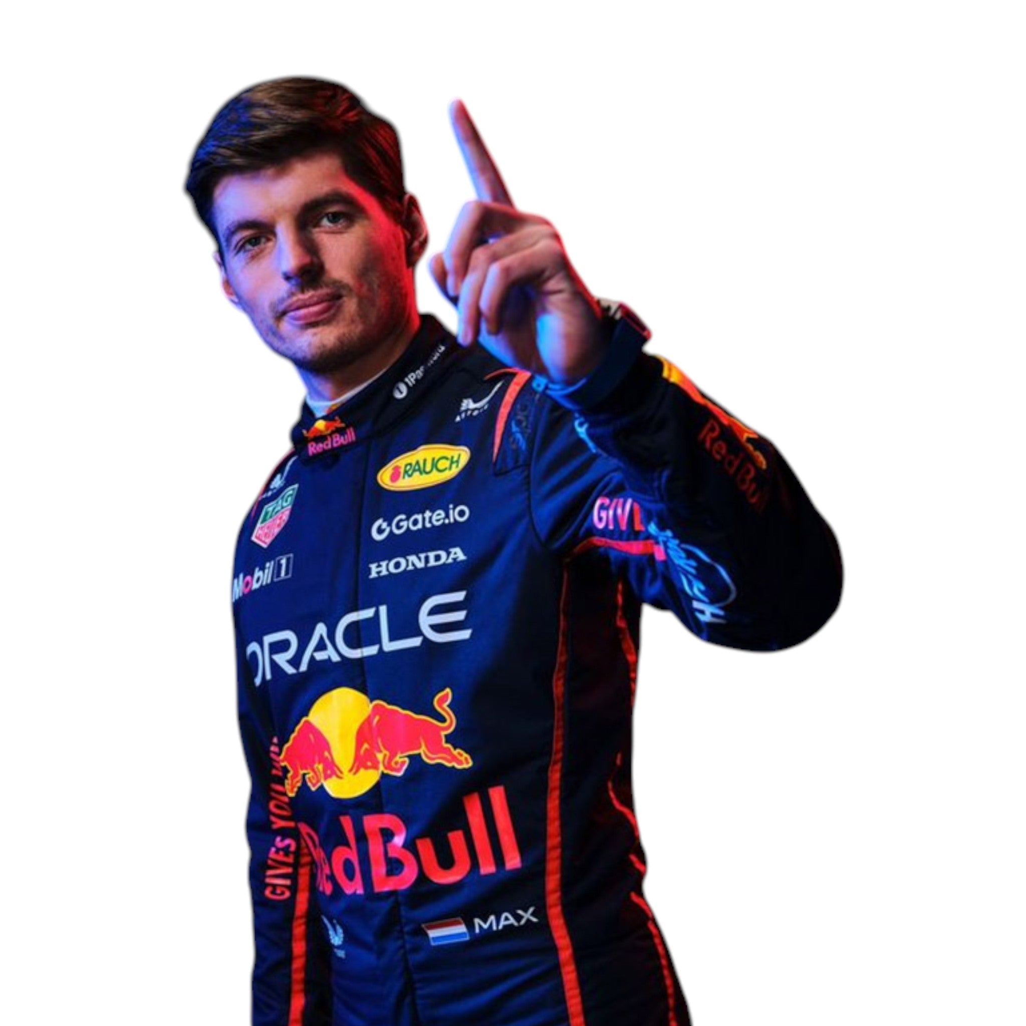 Max Verstappen 2025 Red Bull F1 Race Suit detail view 5 - Grand Flex Racewear