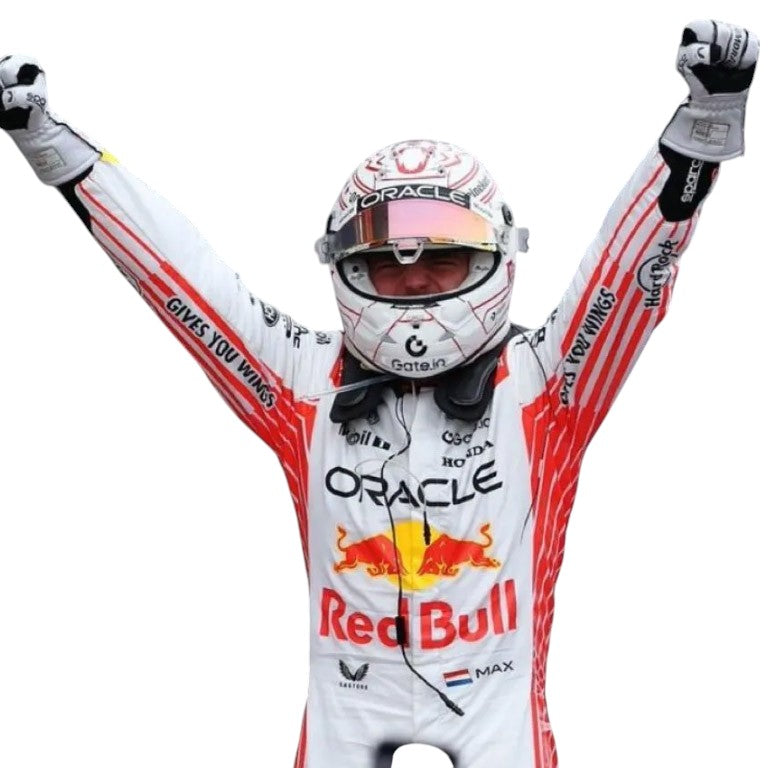 Max Verstappen 2025 Red Bull Japanese GP F1 Race Suit detail view 4 - Grand Flex Racewear