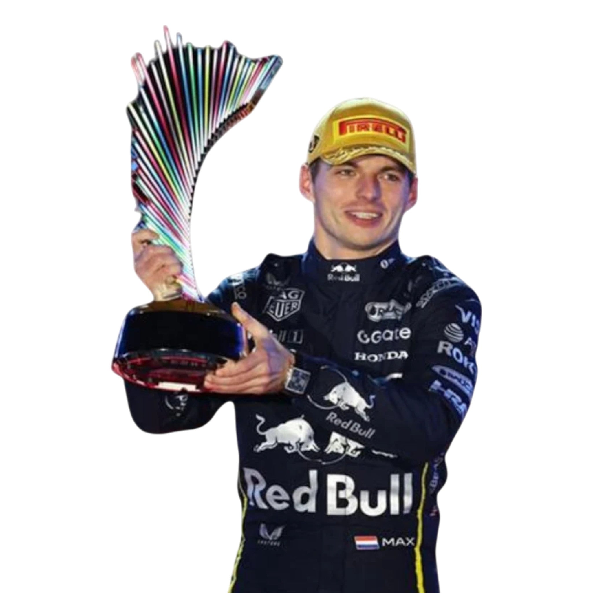Max Verstappen 2025 Red Bull Las Vegas GP F1 Race Suit detail view 4 - Grand Flex Racewear