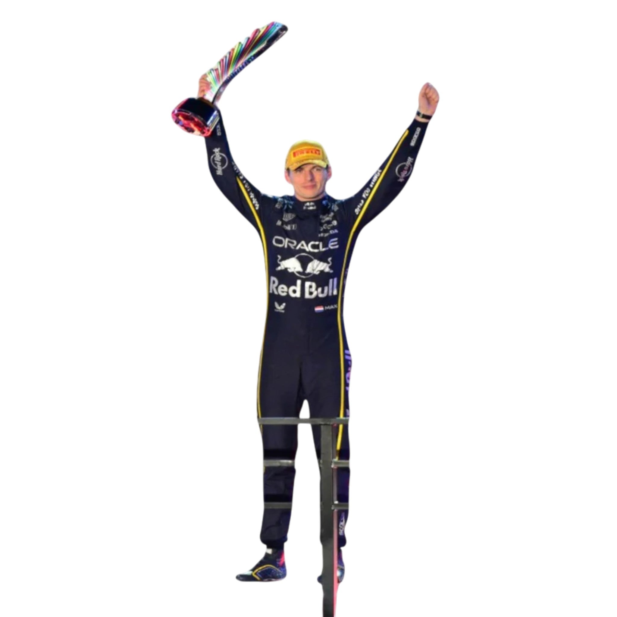 Max Verstappen 2025 Red Bull Las Vegas GP F1 Race Suit detail view 5 - Grand Flex Racewear