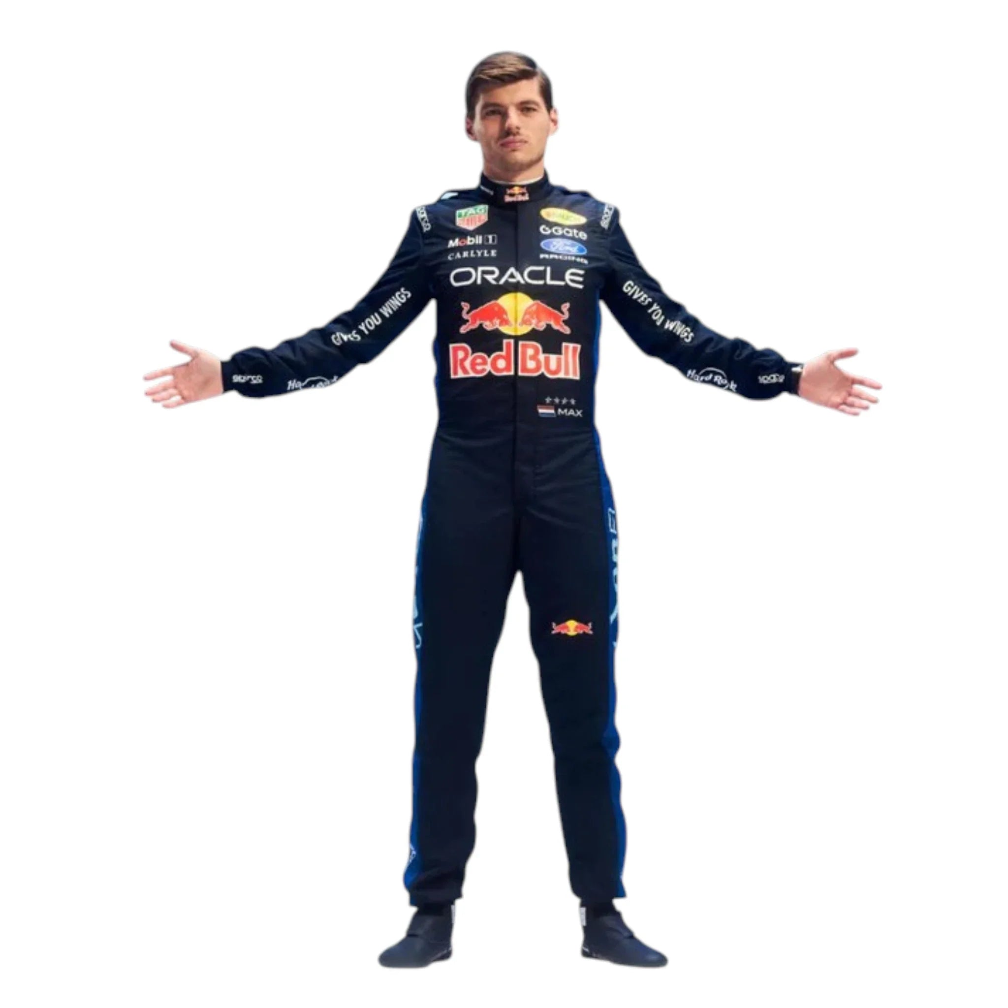 Max Verstappen 2026 Red Bull F1 Race Suit detail view 3 - Grand Flex Racewear