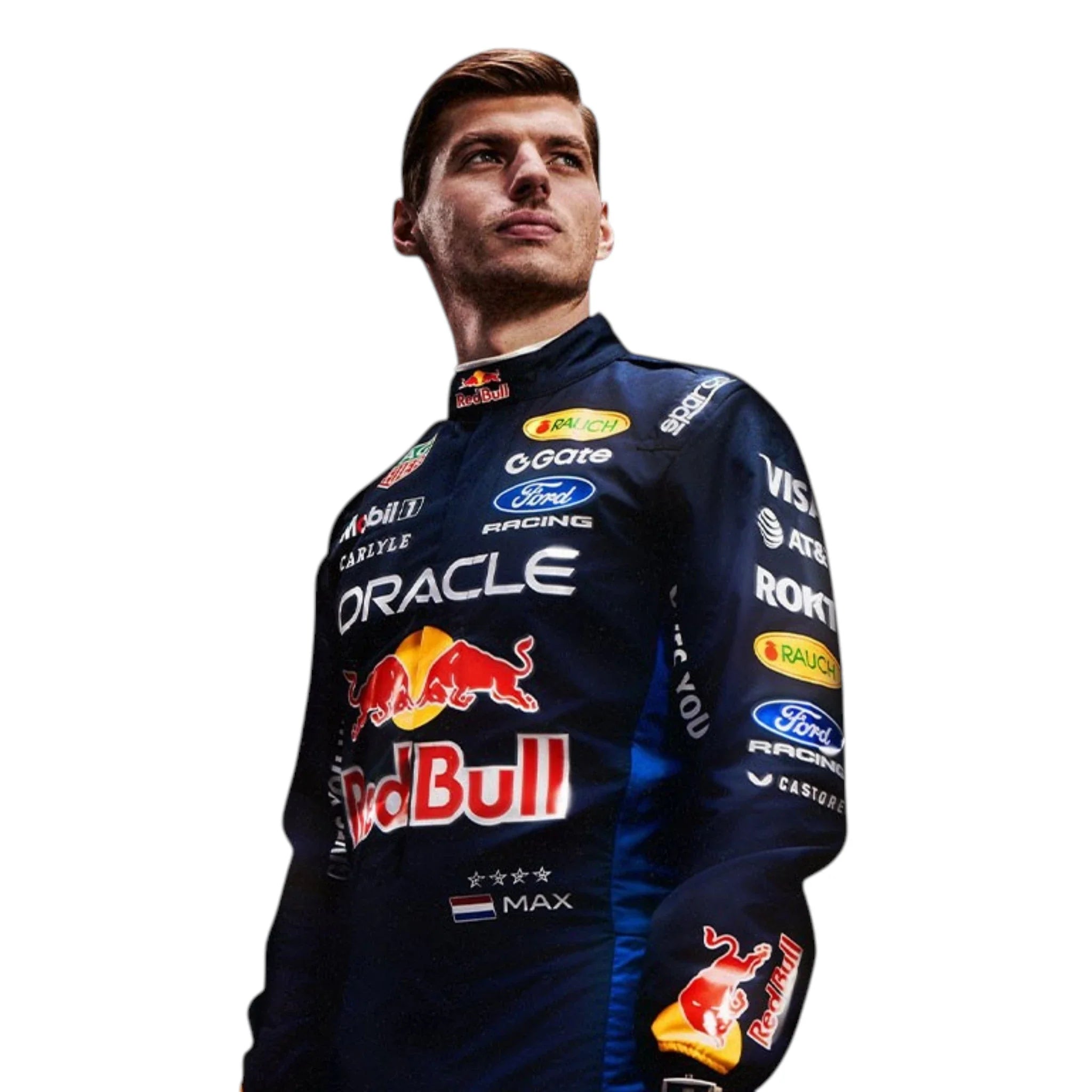 Max Verstappen 2026 Red Bull F1 Race Suit detail view 4 - Grand Flex Racewear