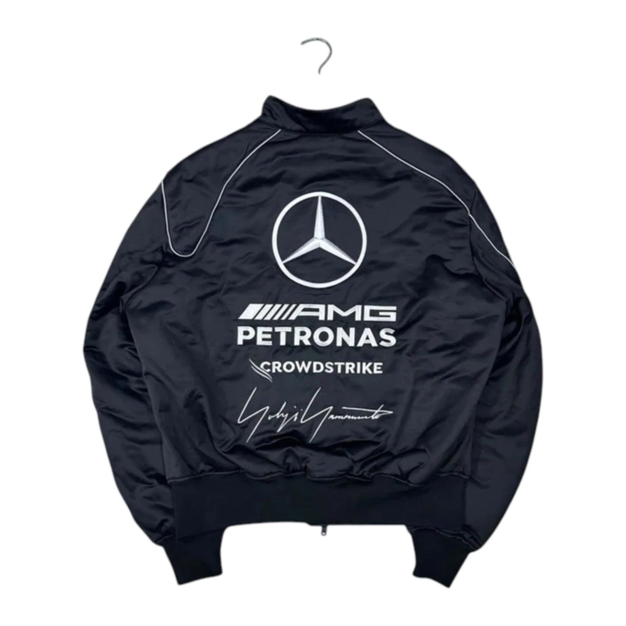 Mercedes-AMG Petronas Y-3 Collaboration F1 Jacket detail view 2 - Grand Flex Racewear
