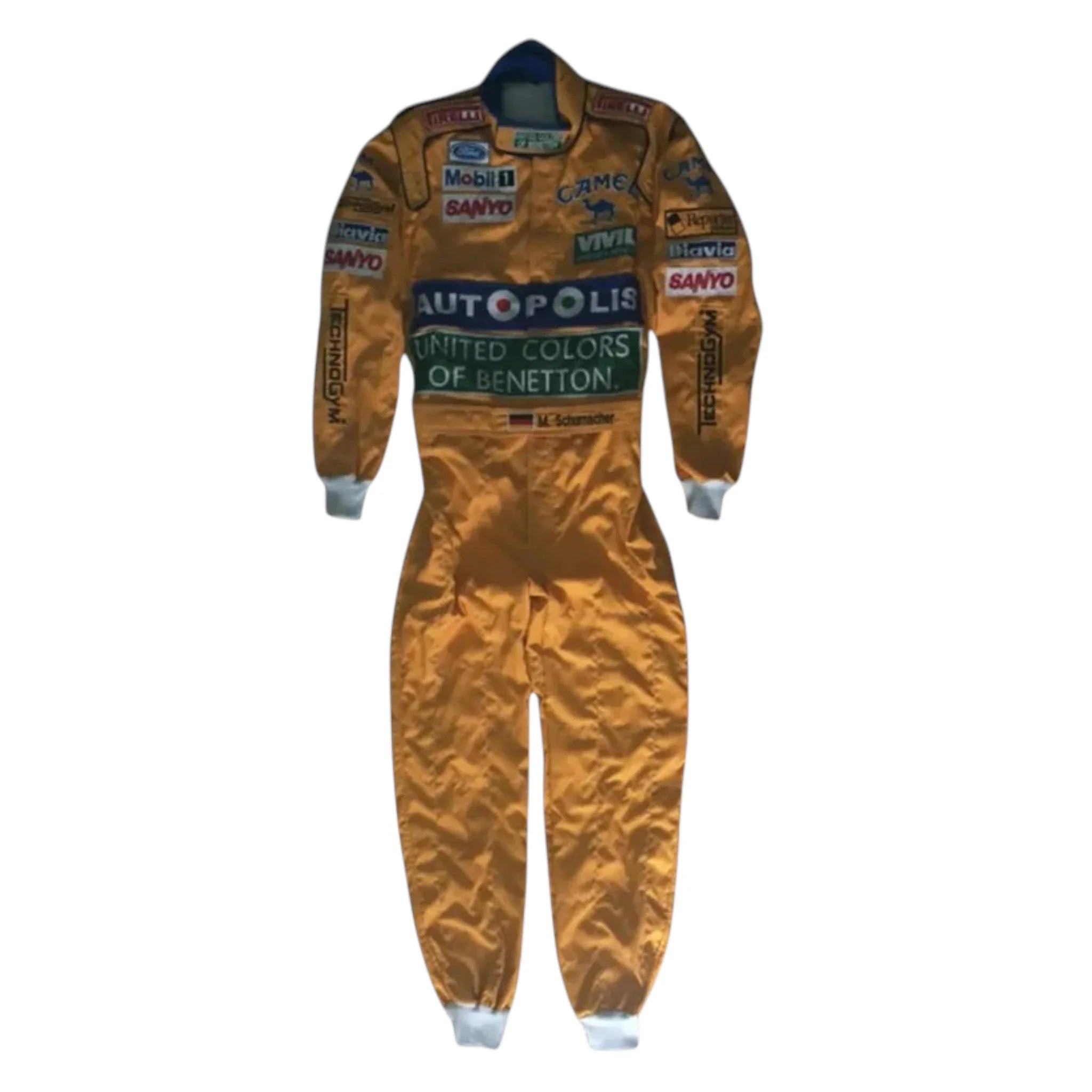 Michael Schumacher 1991 Benetton F1 Racing Suit detail view 3 - Grand Flex Racewear