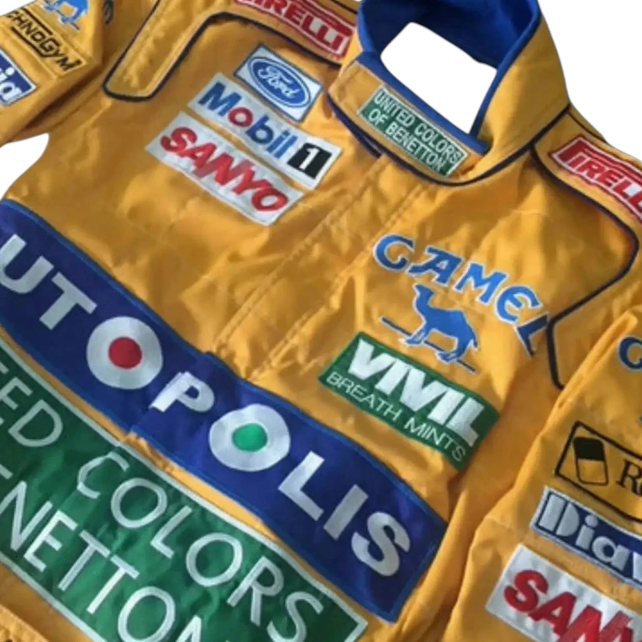 Michael Schumacher 1991 Benetton F1 Racing Suit detail view 6 - Grand Flex Racewear