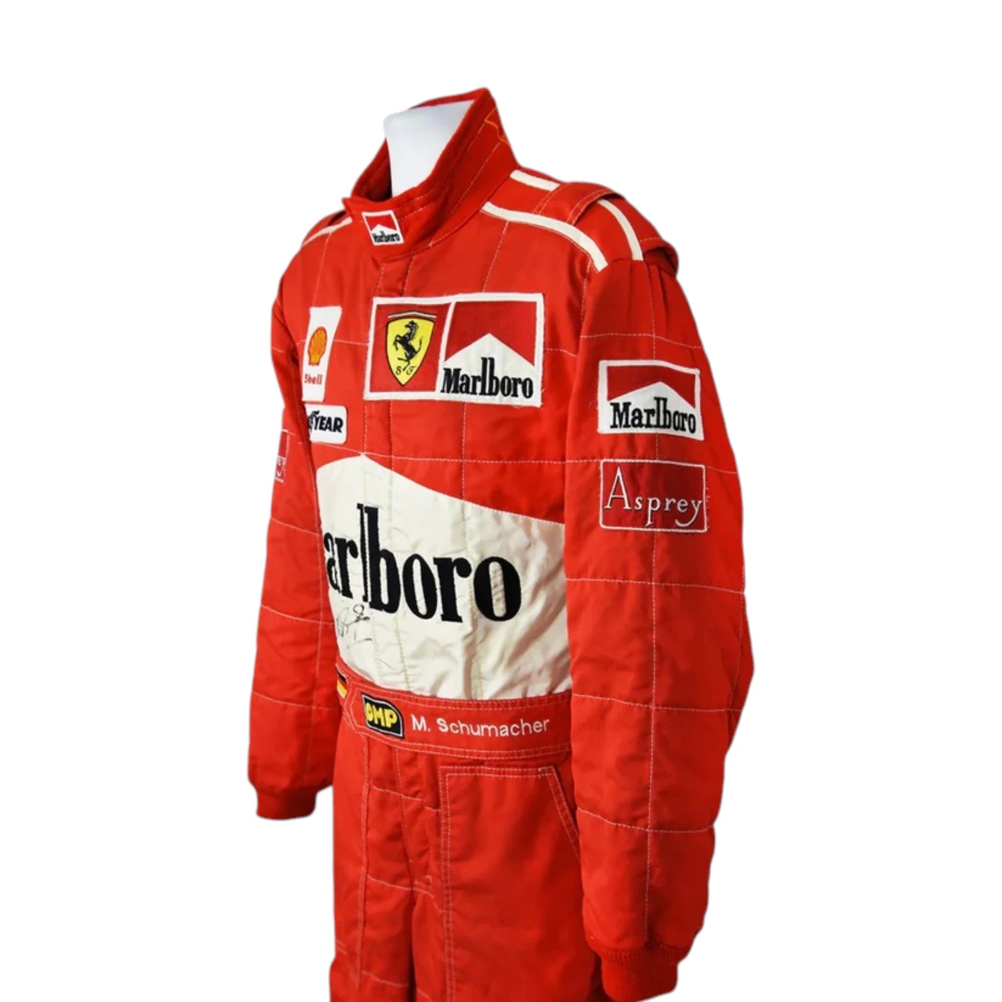 Michael Schumacher 1997 Ferrari F1 Racing Suit detail view 5 - Grand Flex Racewear
