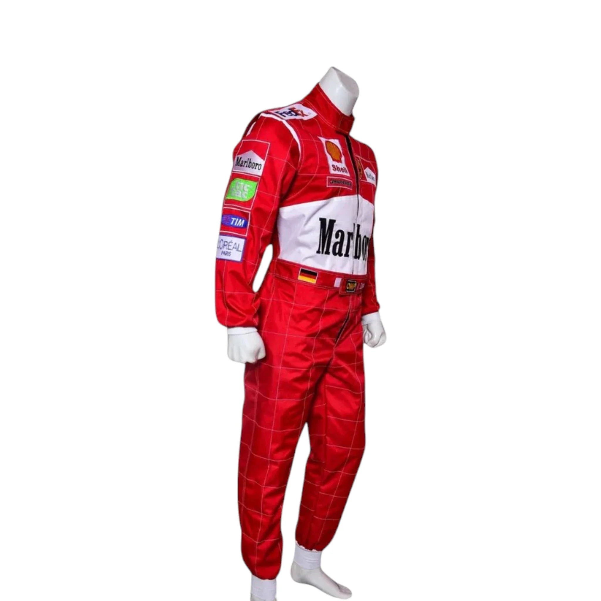 Michael Schumacher 2000 Ferrari F1 Racing Suit detail view 2 - Grand Flex Racewear