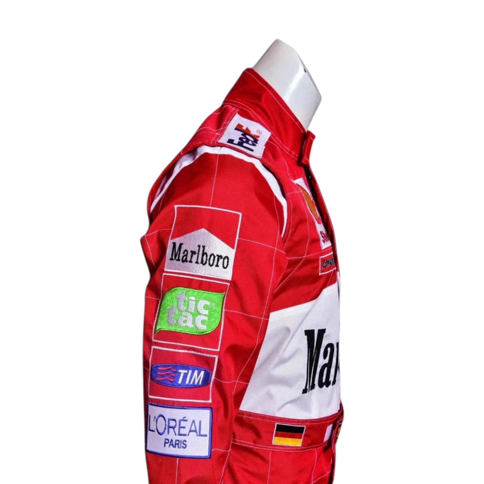 Michael Schumacher 2000 Ferrari F1 Racing Suit detail view 4 - Grand Flex Racewear