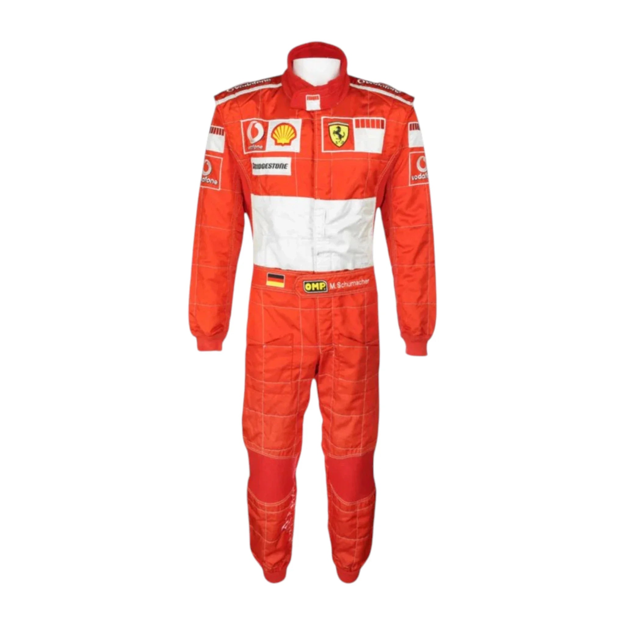 Michael Schumacher 2006 Ferrari F1 Racing Suit product view - Grand Flex Racewear