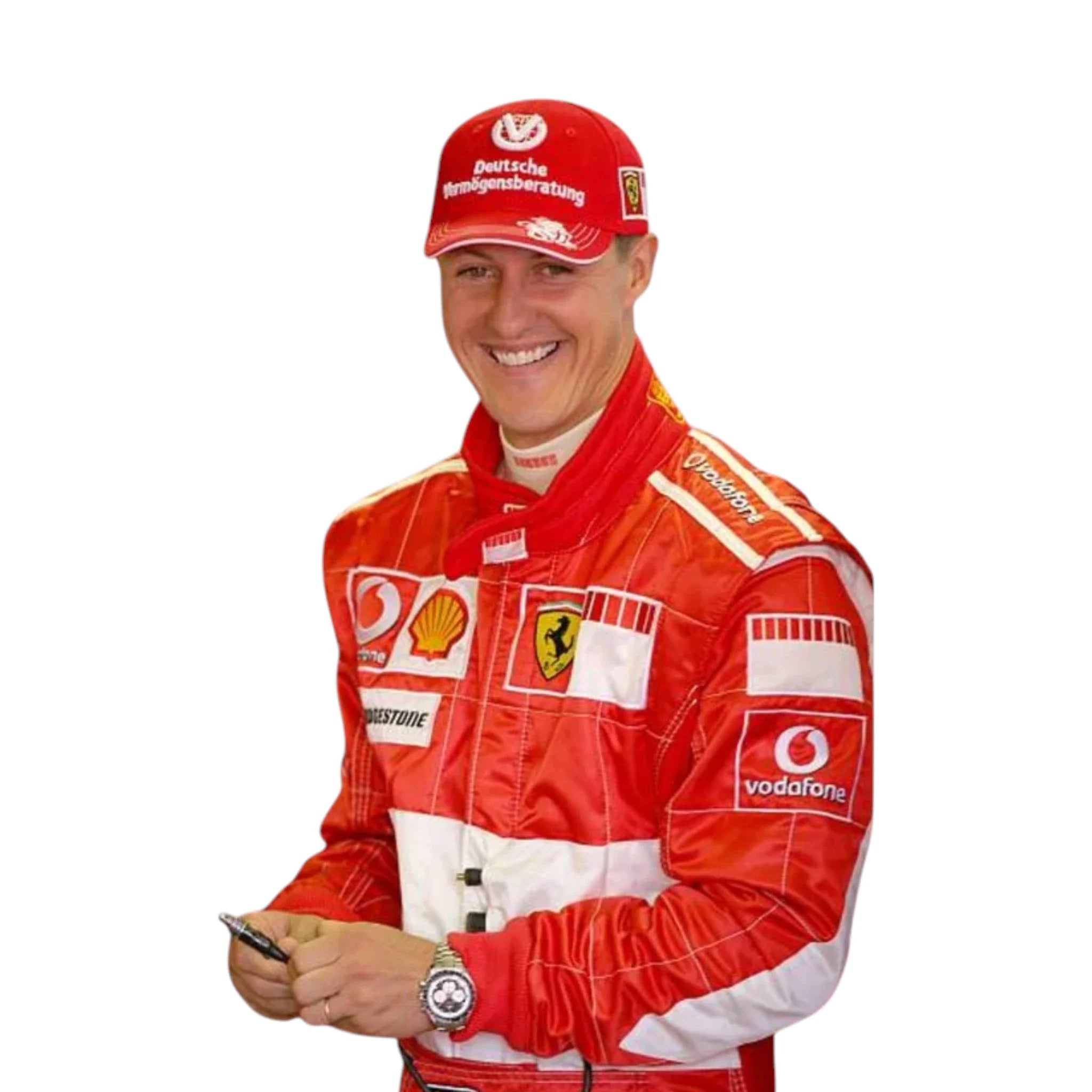 Michael Schumacher 2006 Ferrari F1 Racing Suit detail view 2 - Grand Flex Racewear