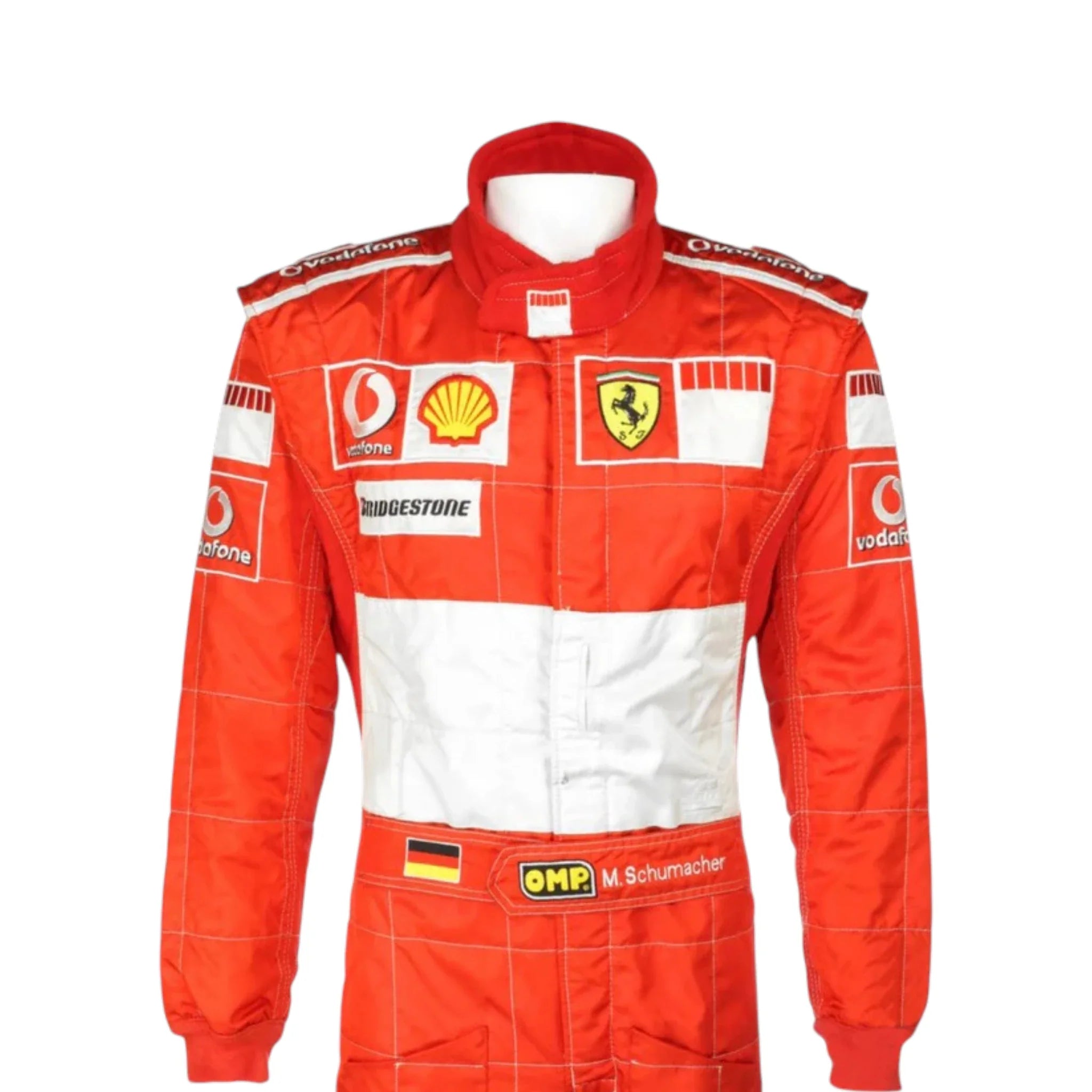 Michael Schumacher 2006 Ferrari F1 Racing Suit detail view 3 - Grand Flex Racewear