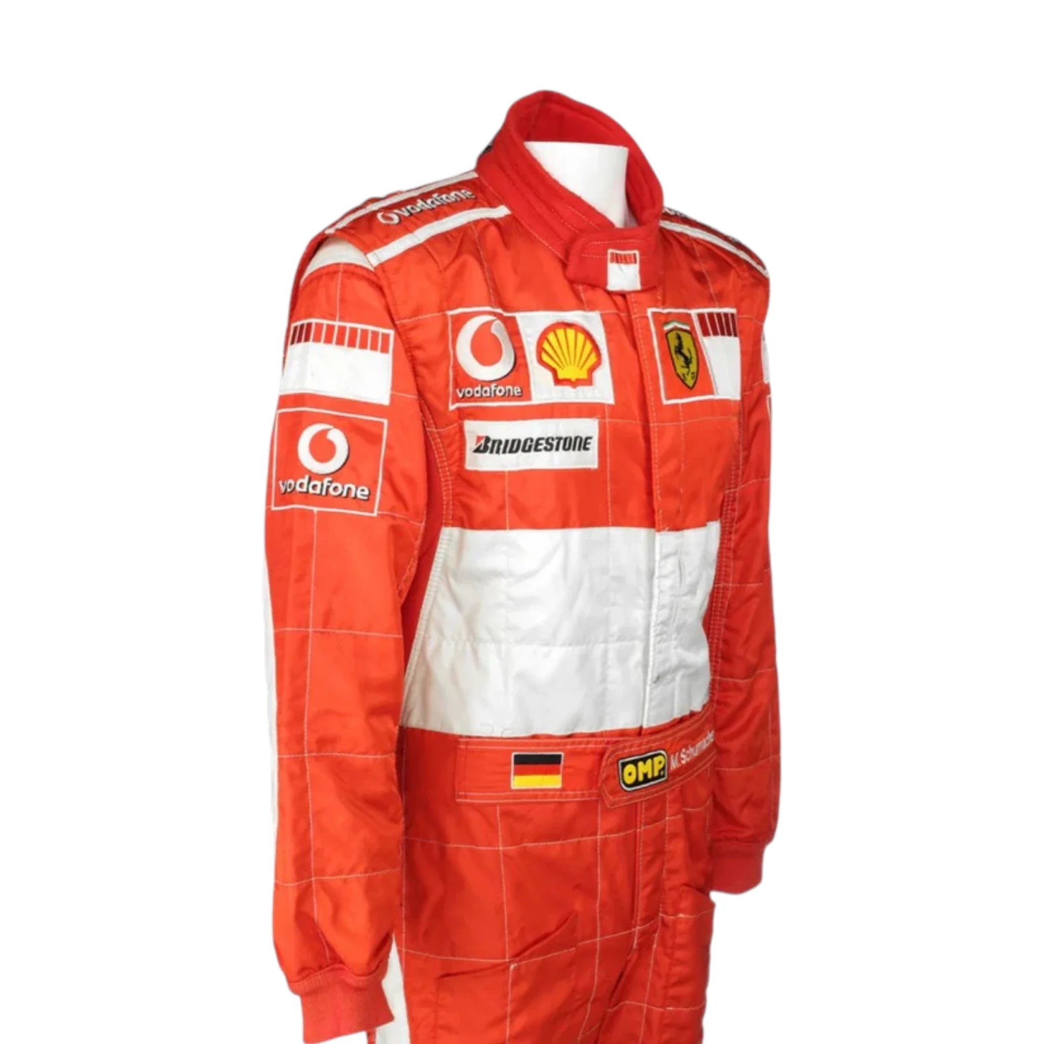 Michael Schumacher 2006 Ferrari F1 Racing Suit detail view 4 - Grand Flex Racewear