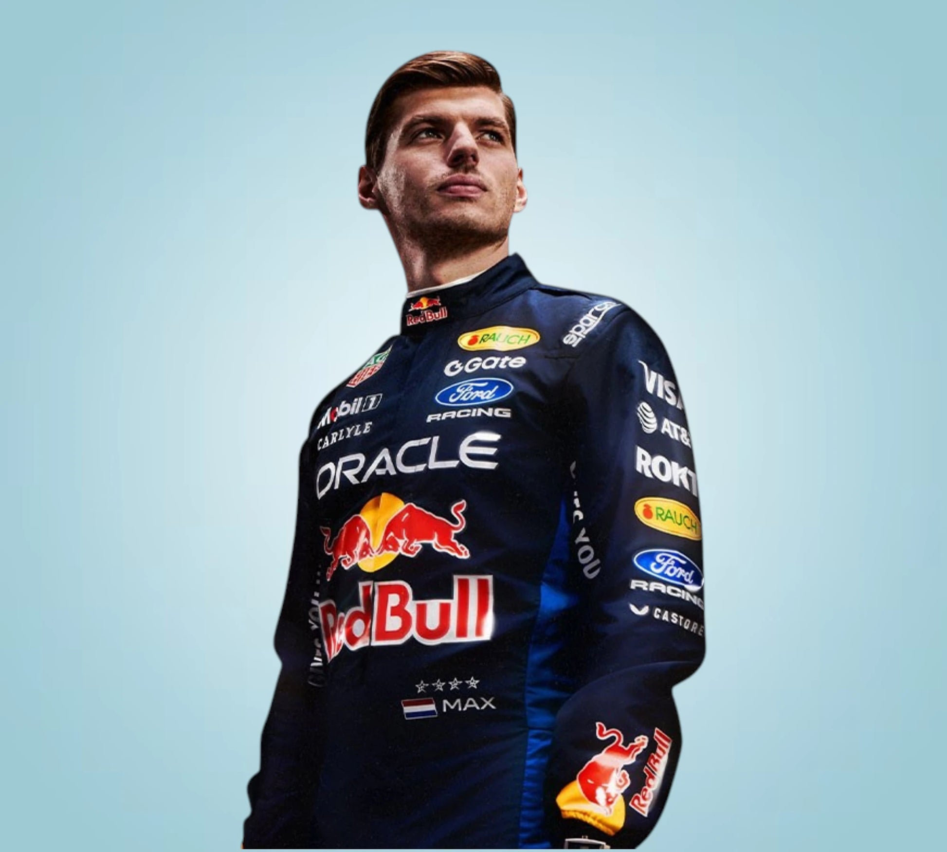 Max Verstappen 2026 RB22 Oracle Red Bull Ford F1 Race Suit
Official Style 2026 Max Verstappen Oracle Red Bull Ford Racing Suit