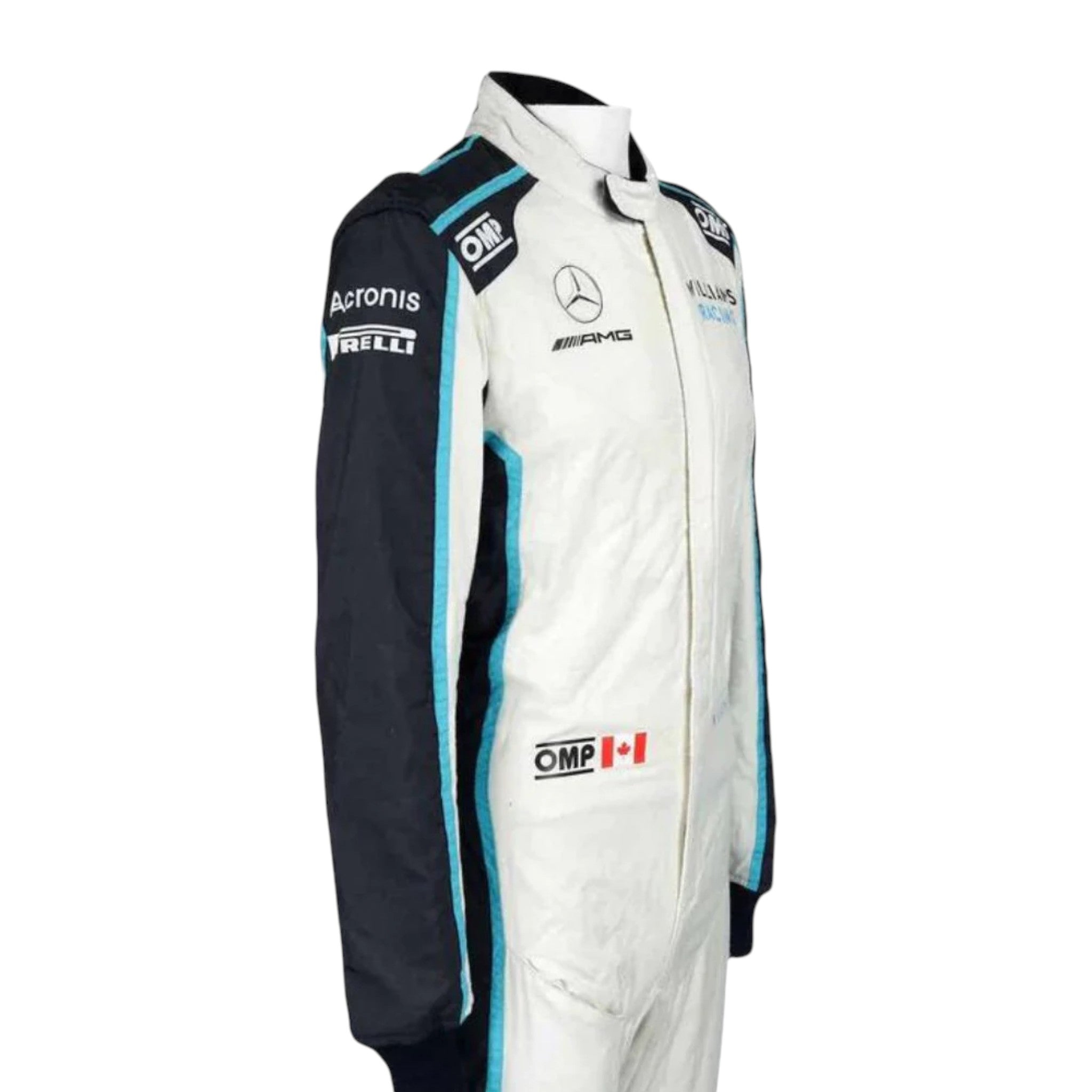 Nicholas Latifi 2021 Williams F1 Race Suit detail view 4 - Grand Flex Racewear