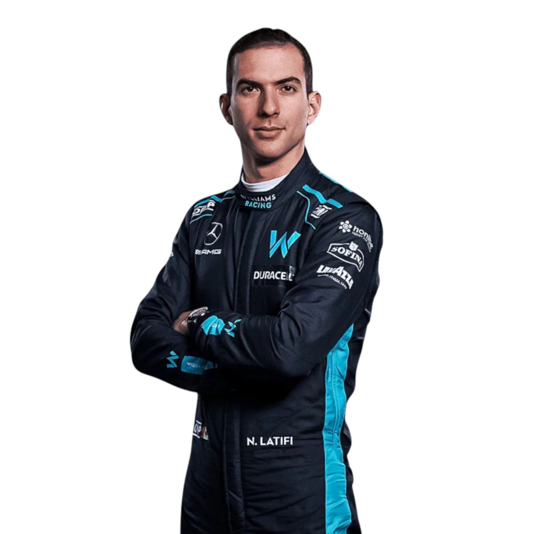 Nicholas Latifi 2022 Williams F1 Race Suit detail view 3 - Grand Flex Racewear