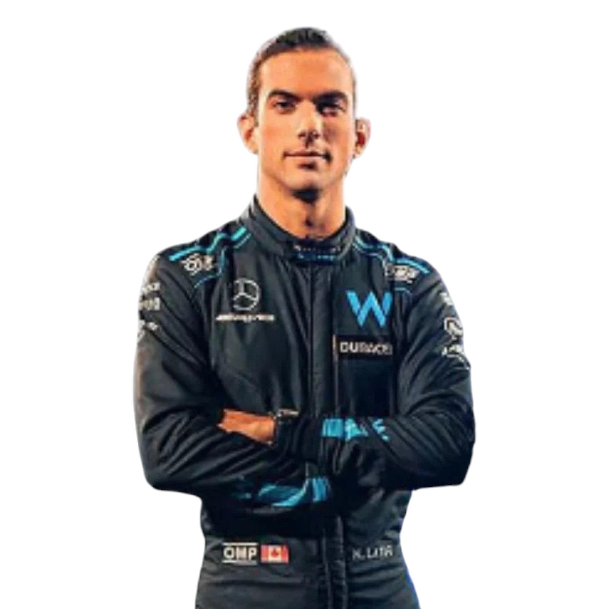 Nicholas Latifi 2022 Williams F1 Race Suit detail view 4 - Grand Flex Racewear