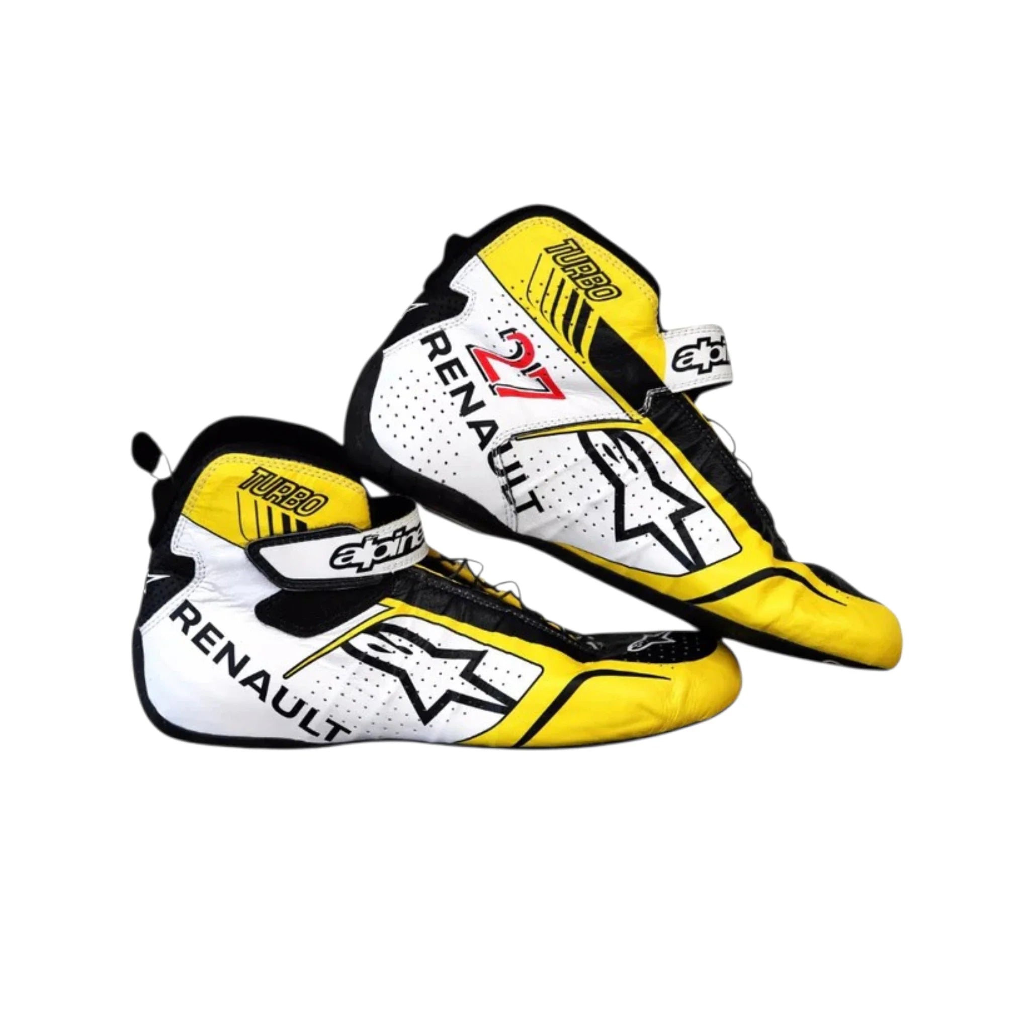 Nico Hülkenberg 2018 Renault French GP F1 Racing Shoes product view - Grand Flex Racewear