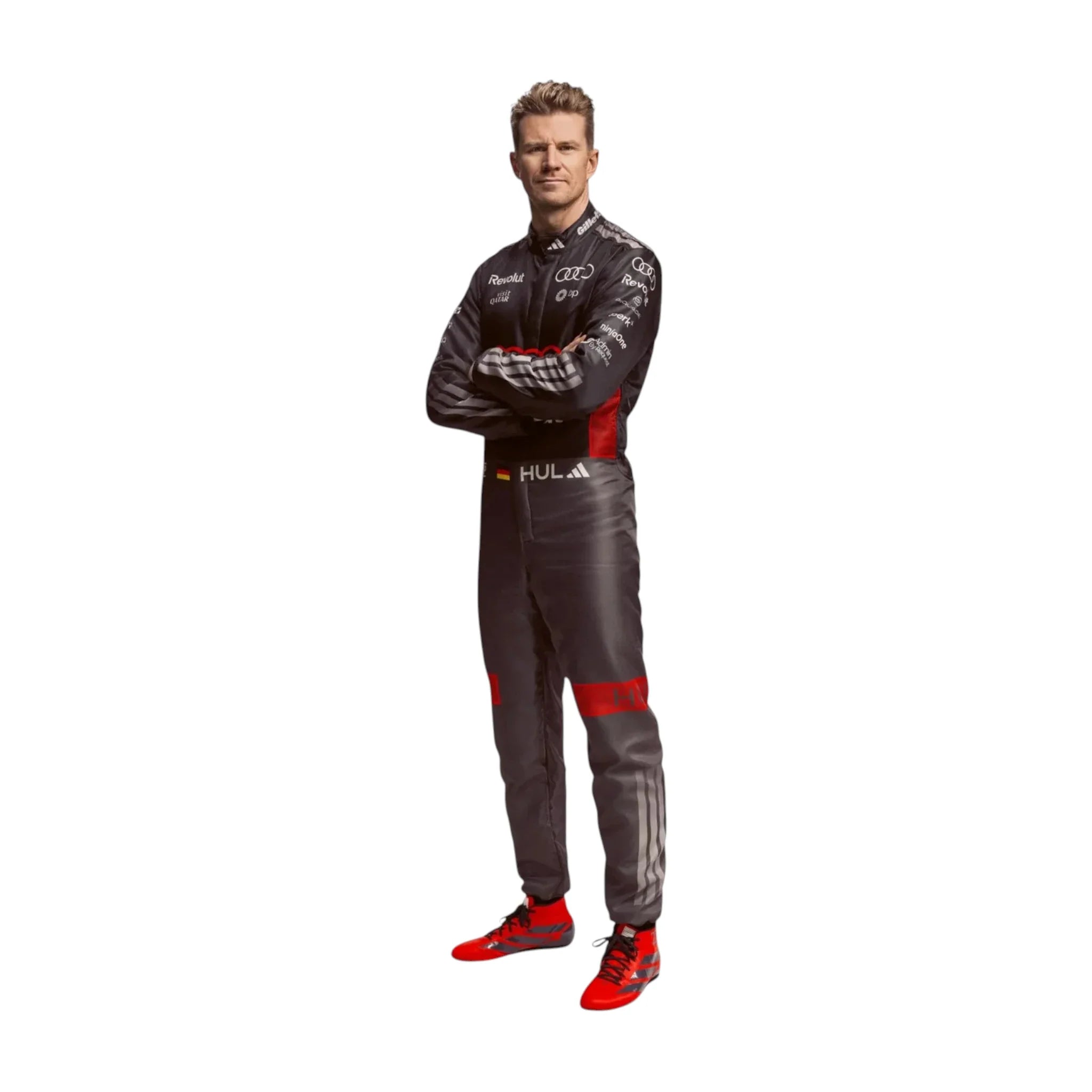 Nico Hülkenberg 2026 Audi F1 Race Suit detail view 3 - Grand Flex Racewear