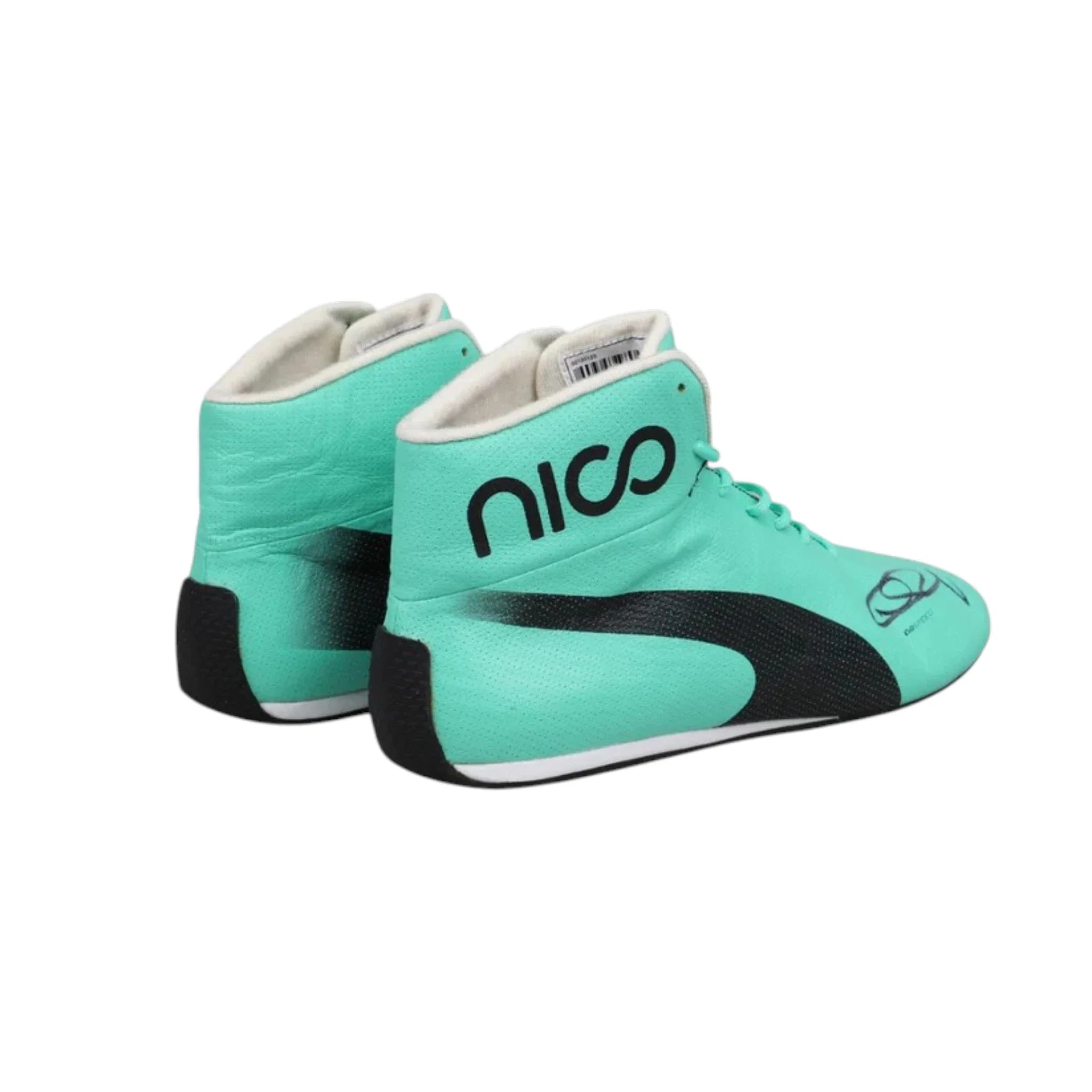 Nico Rosberg 2016 Mercedes-AMG Petronas F1 Racing Shoes detail view 3 - Grand Flex Racewear