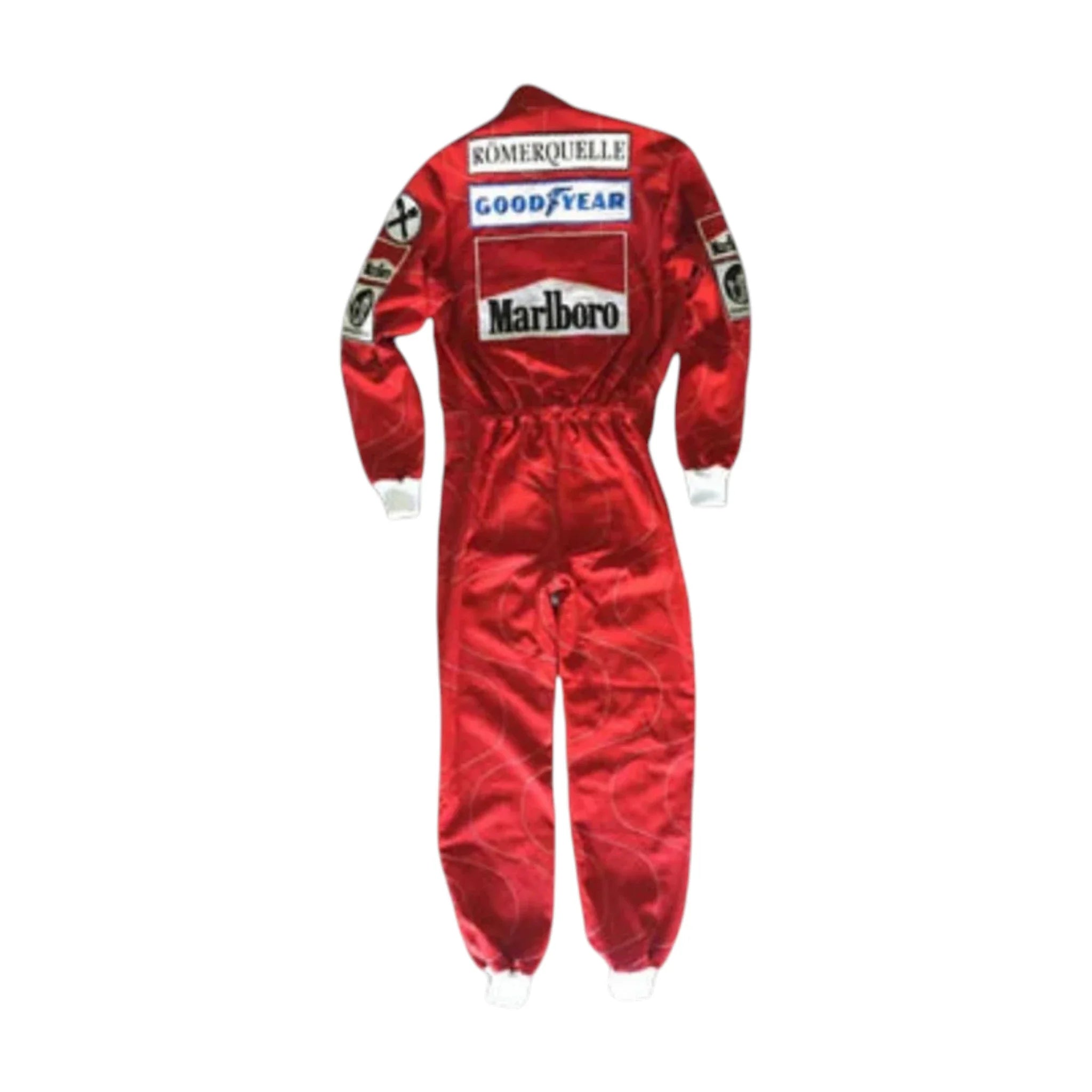 Niki Lauda 1976 Ferrari F1 Racing Suit detail view 2 - Grand Flex Racewear