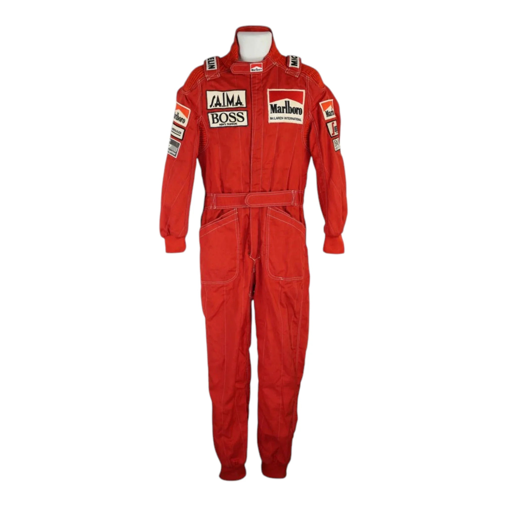 Niki Lauda 1984 McLaren F1 Racing Suit product view - Grand Flex Racewear