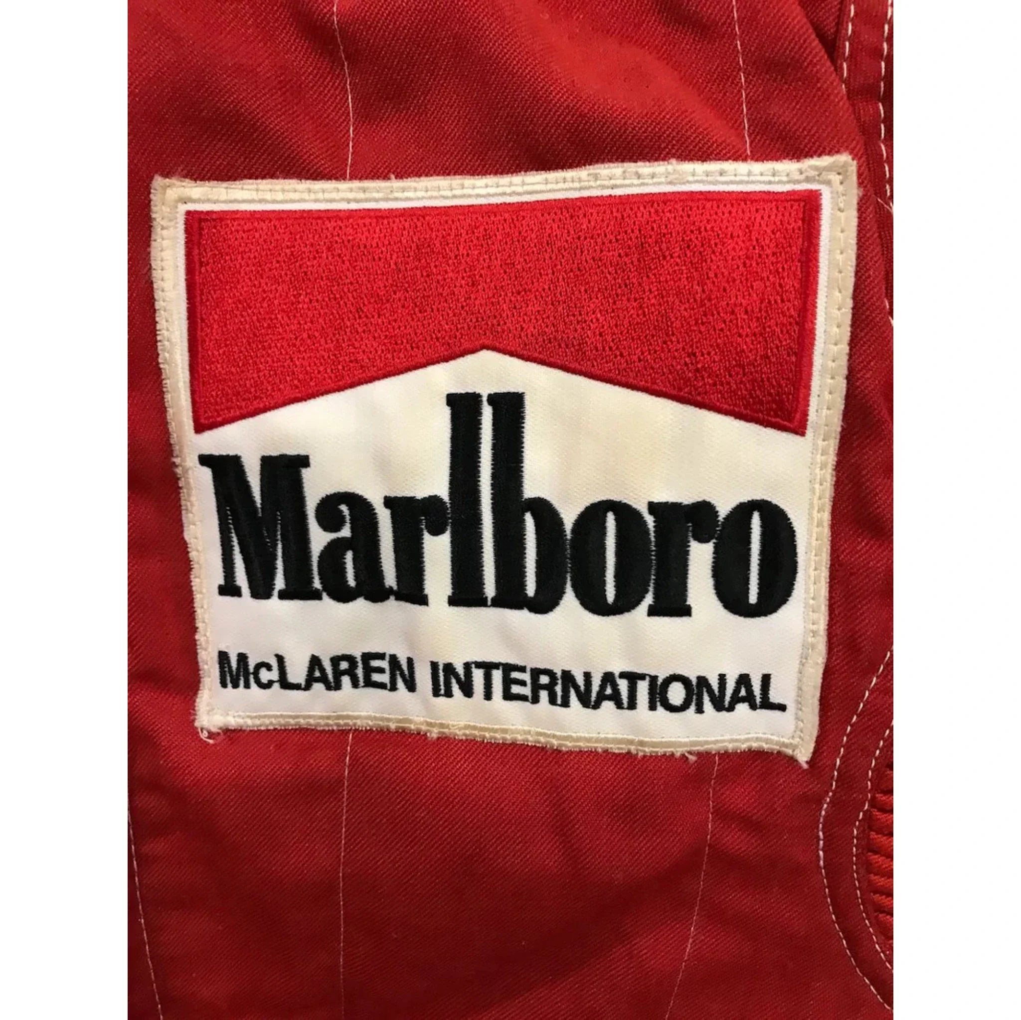 Niki Lauda 1984 McLaren F1 Racing Suit detail view 5 - Grand Flex Racewear