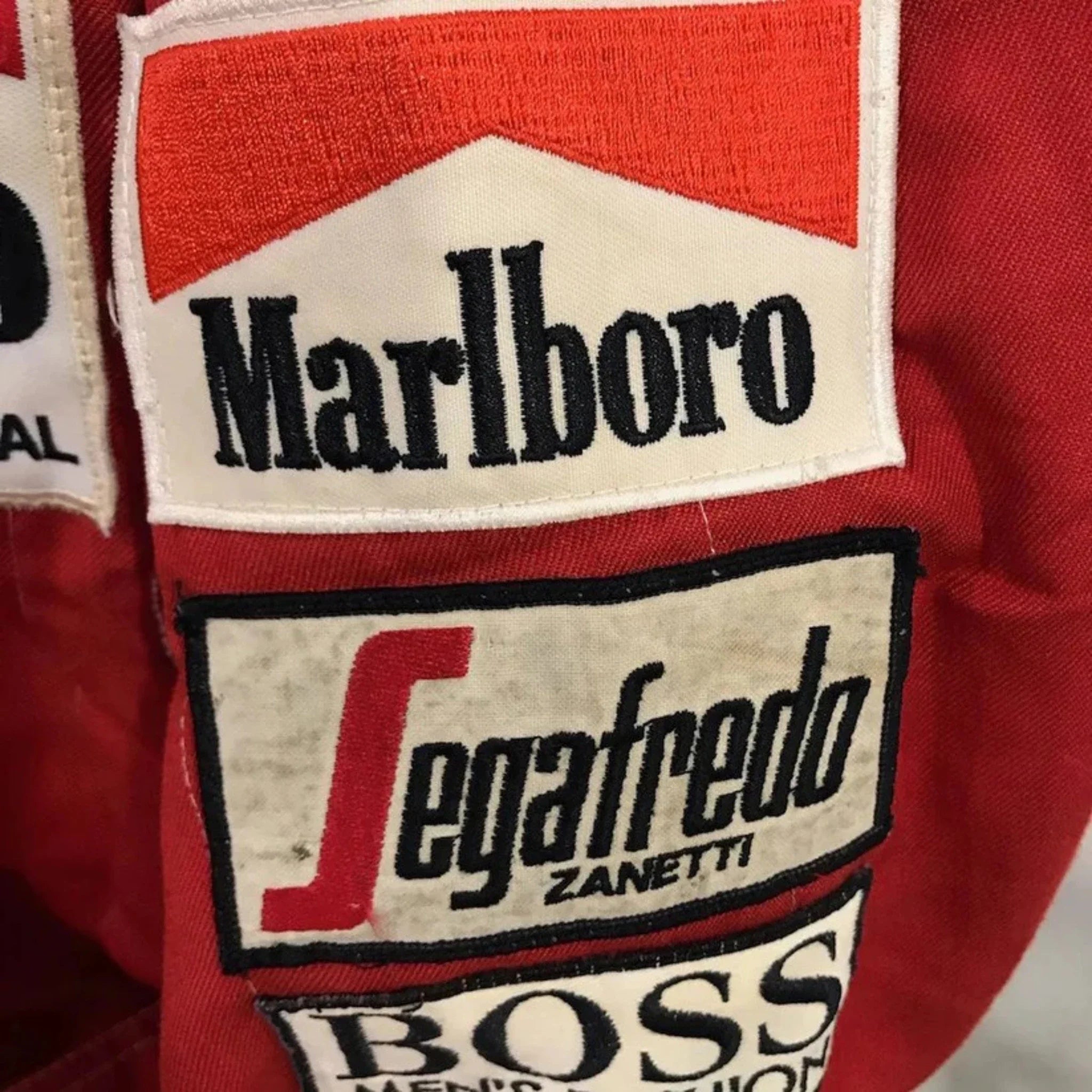 Niki Lauda 1984 McLaren F1 Racing Suit detail view 6 - Grand Flex Racewear