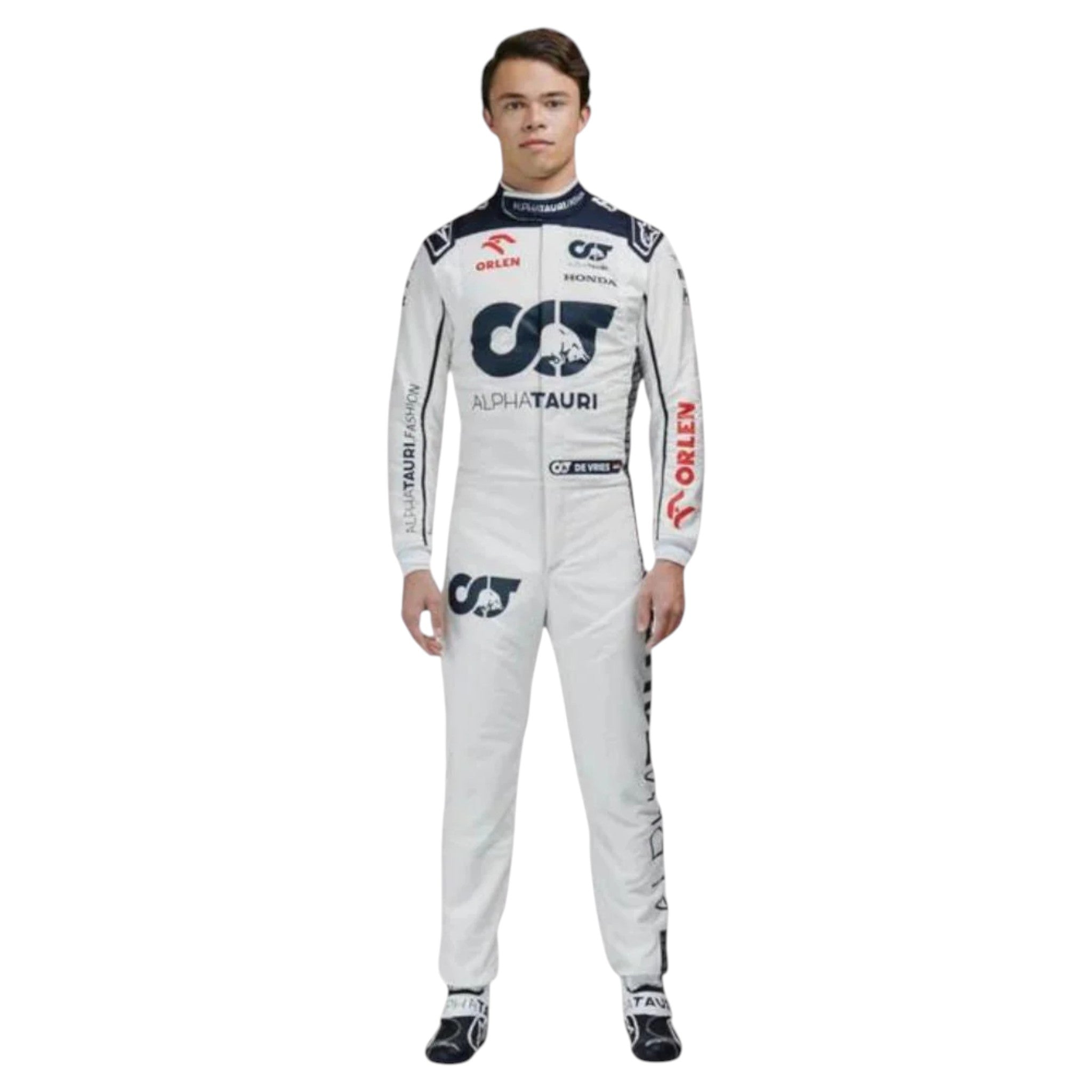 Nyck de Vries 2023 AlphaTauri F1 Race Suit detail view 2 - Grand Flex Racewear