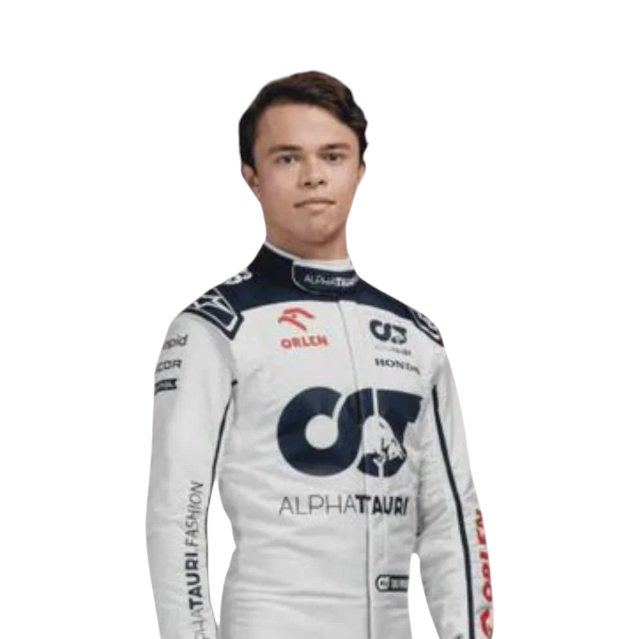 Nyck de Vries 2023 AlphaTauri F1 Race Suit detail view 3 - Grand Flex Racewear