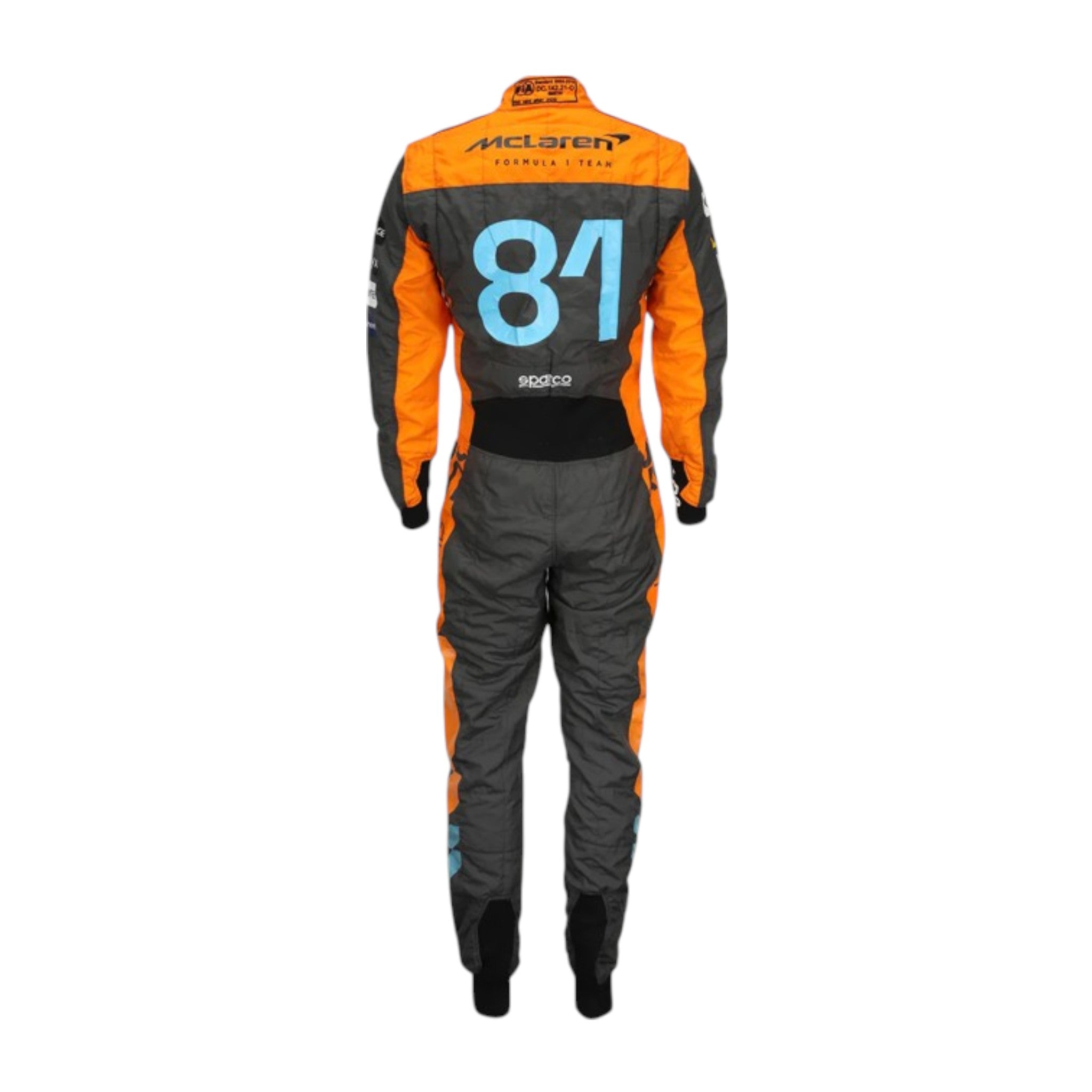 Oscar Piastri 2023 Mclaren F1 Race Suit detail view 4 - Grand Flex Racewear