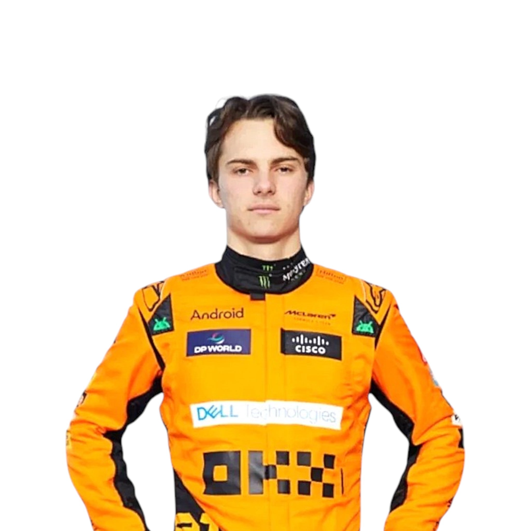 Oscar Piastri 2024 Mclaren F1 Race Suit product view - Grand Flex Racewear