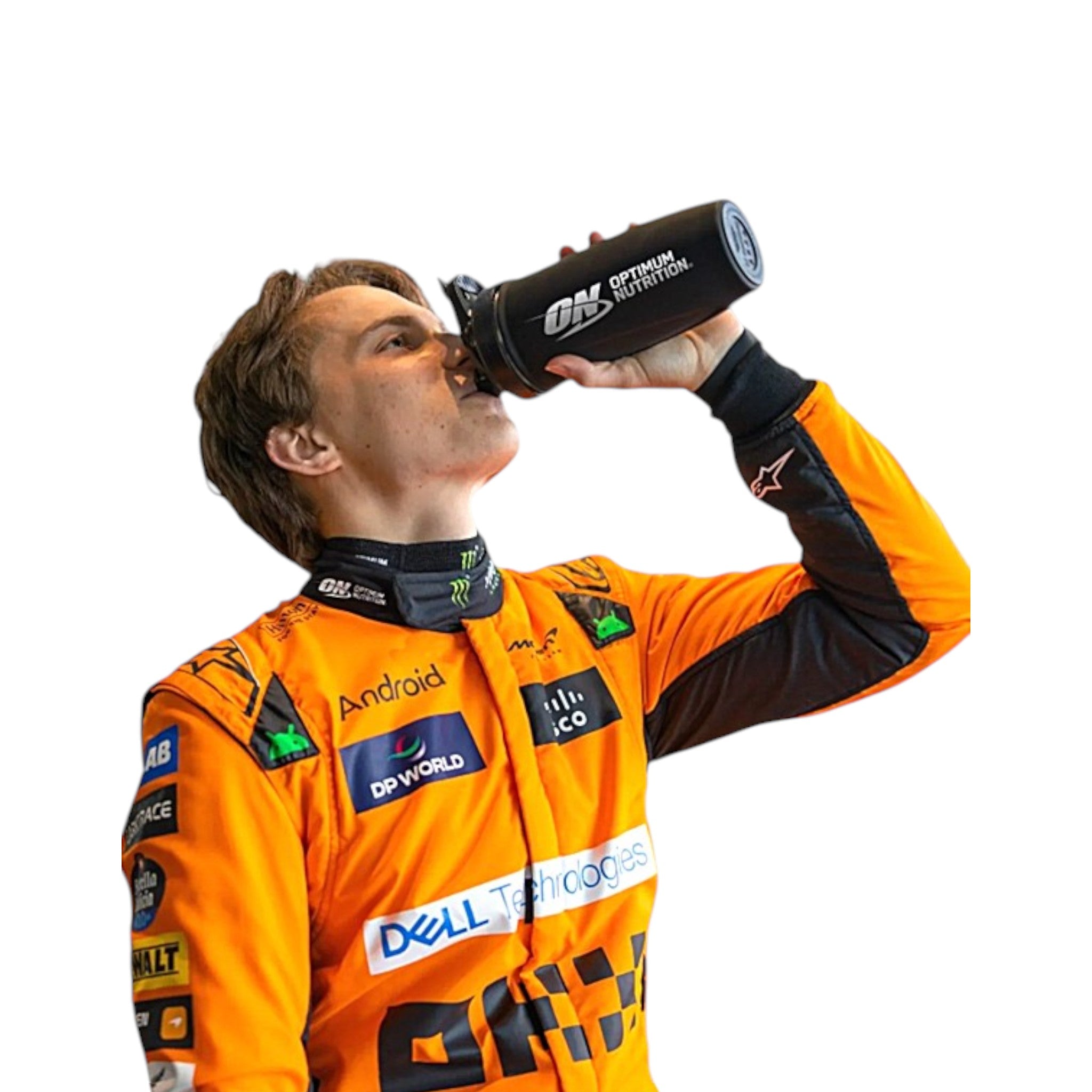 Oscar Piastri 2024 Mclaren F1 Race Suit detail view 2 - Grand Flex Racewear